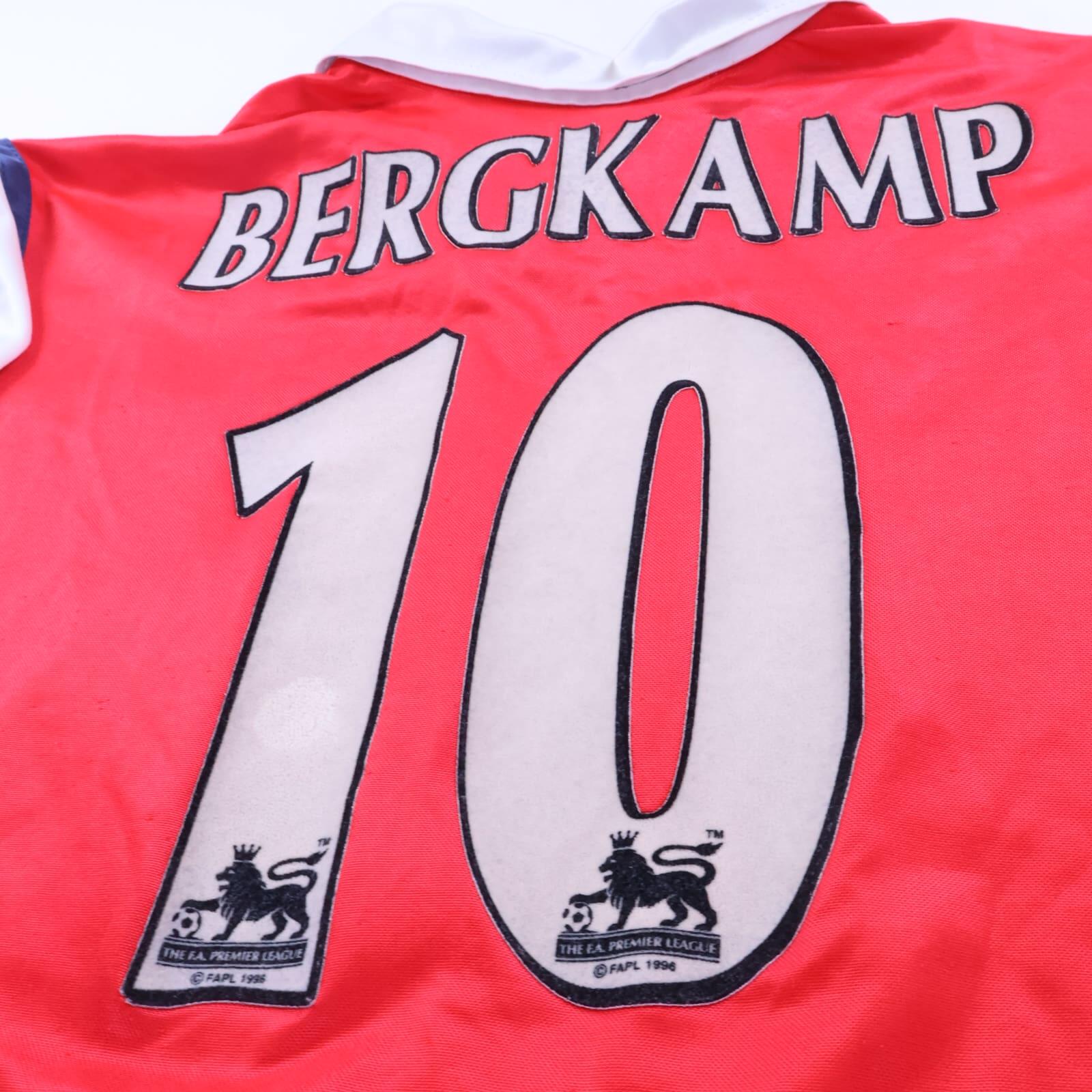 Arsenal Bergkamp #10 1998/99 Home Shirt - L