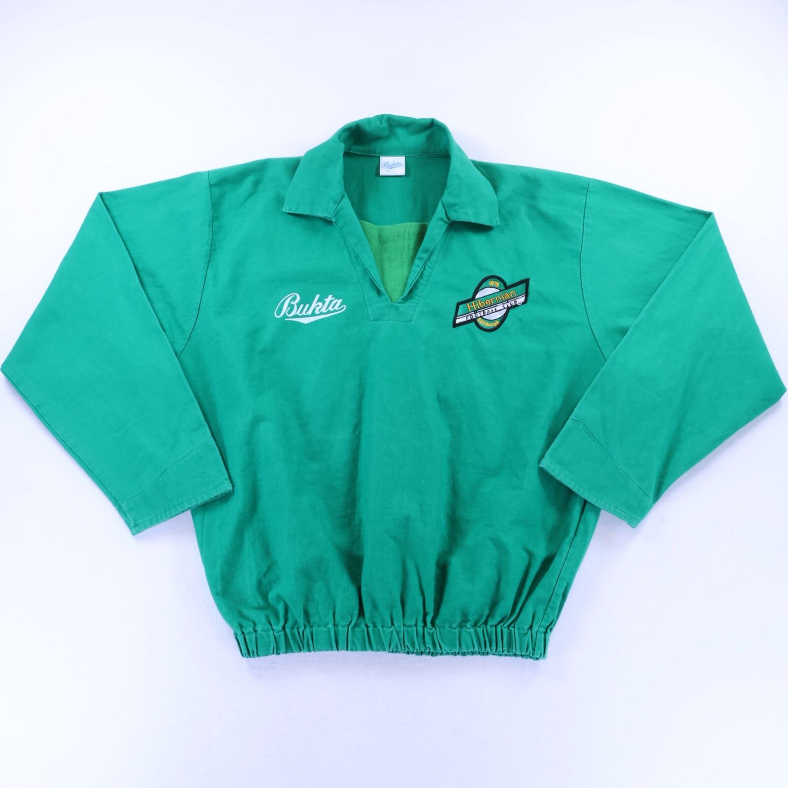 Hibernian 1990s/ Drill Jacket - L- FRONT