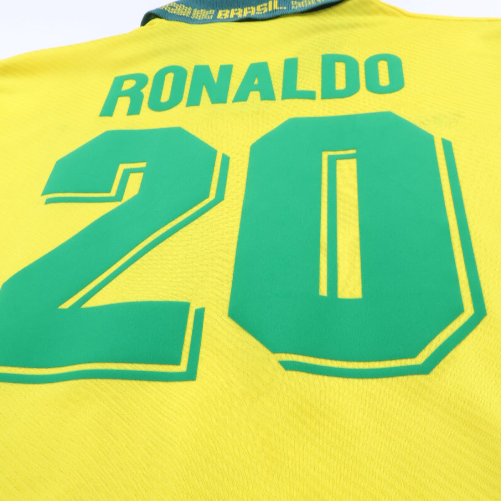 Brazil Ronaldo #20 1994/ World Cup Home Shirt - XL- TAGS