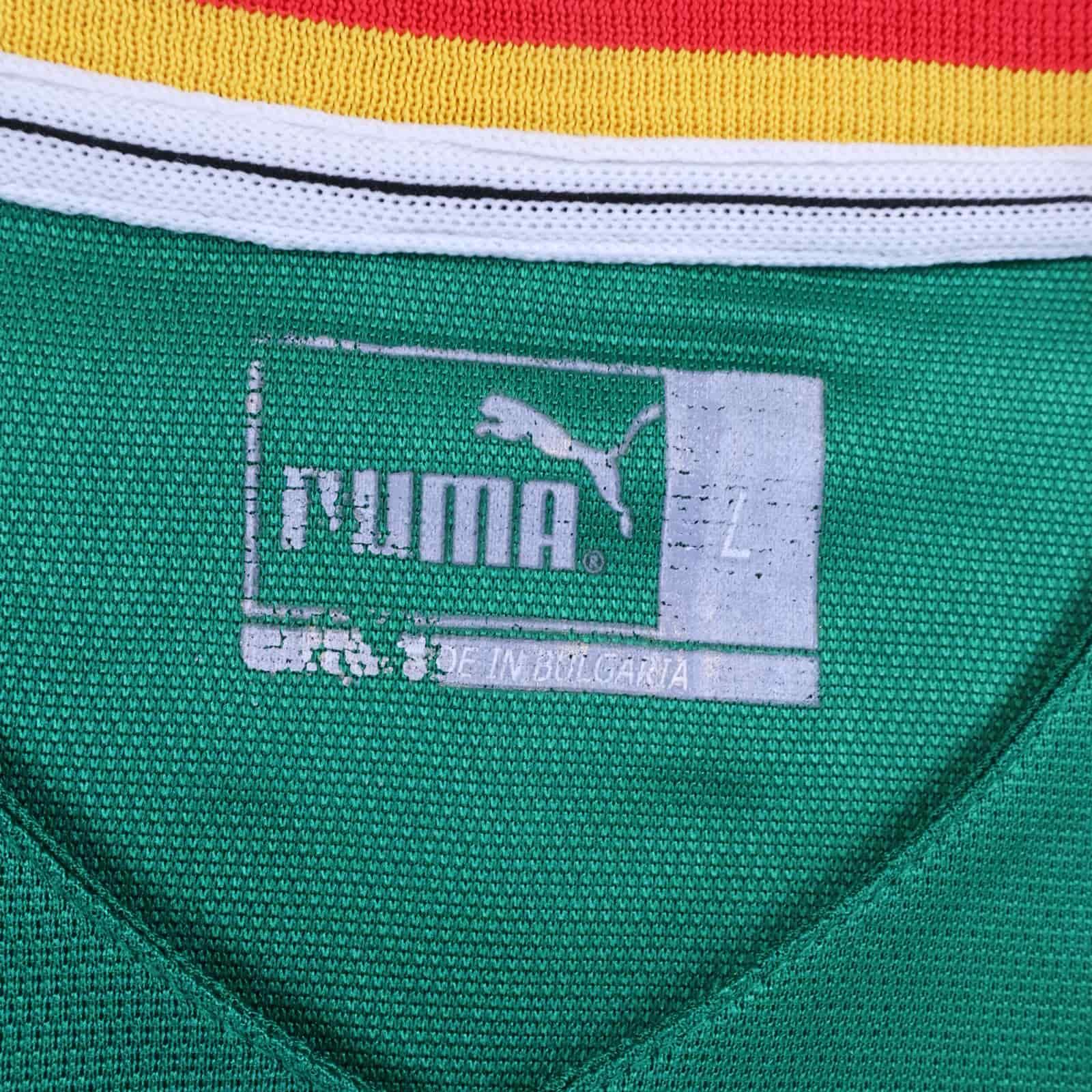 Cameroon Eto'O #9 2002/03 Home Shirt - L- TAGS