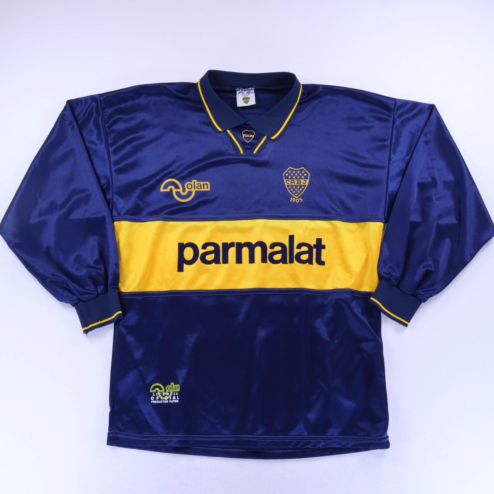 Boca Juniors 1994/95 Home Shirt - L- FRONT