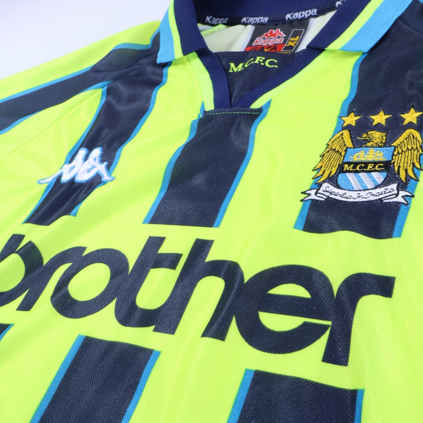 Manchester City 1998/99 Away Shirt - XL- BACK