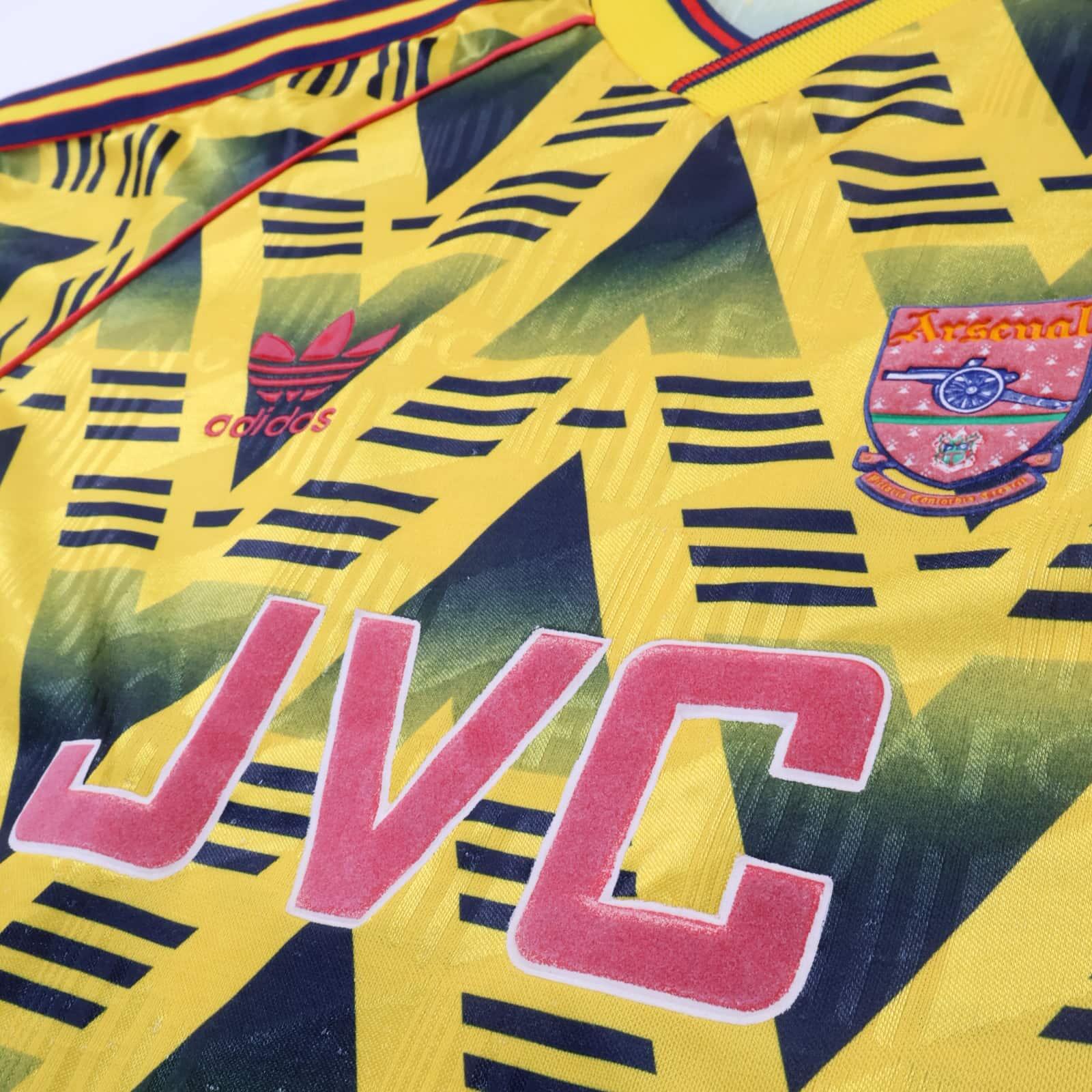 Arsenal 1991/93 Bruised Banana - L- BACK