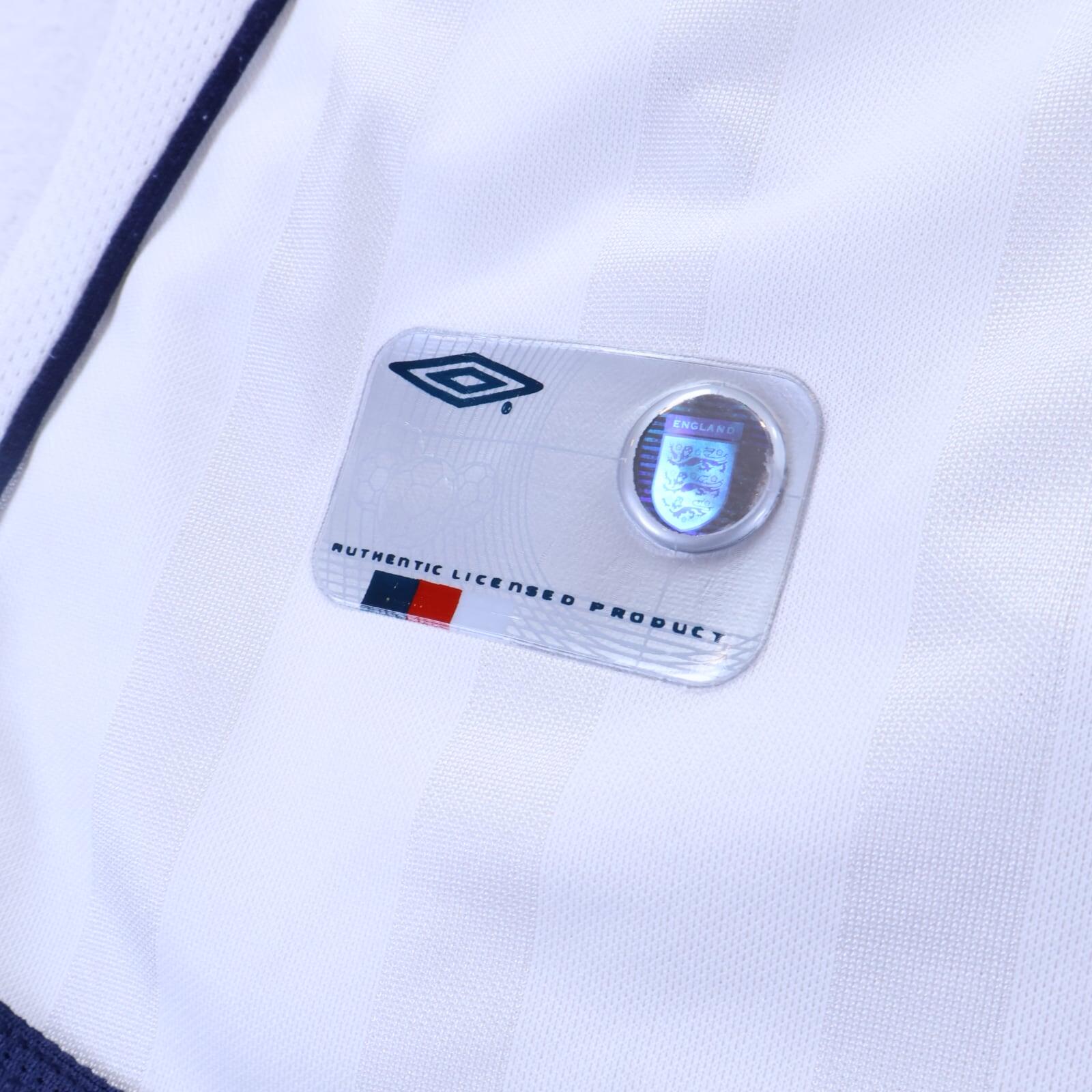 England Beckham #7 2001/03 Home Shirt - XL