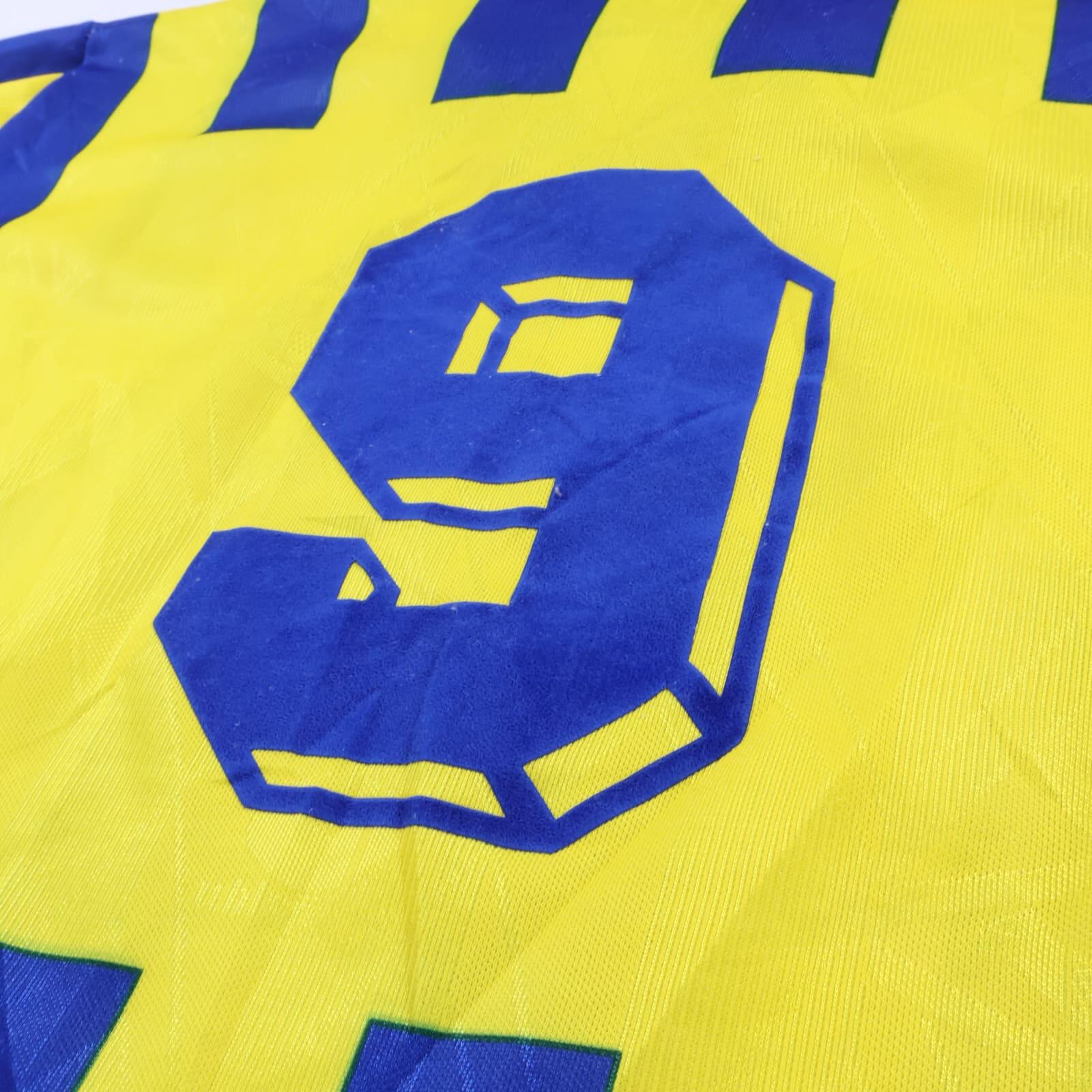 Hellas Verona #9 1992/94 Home Shirt - L- TAGS