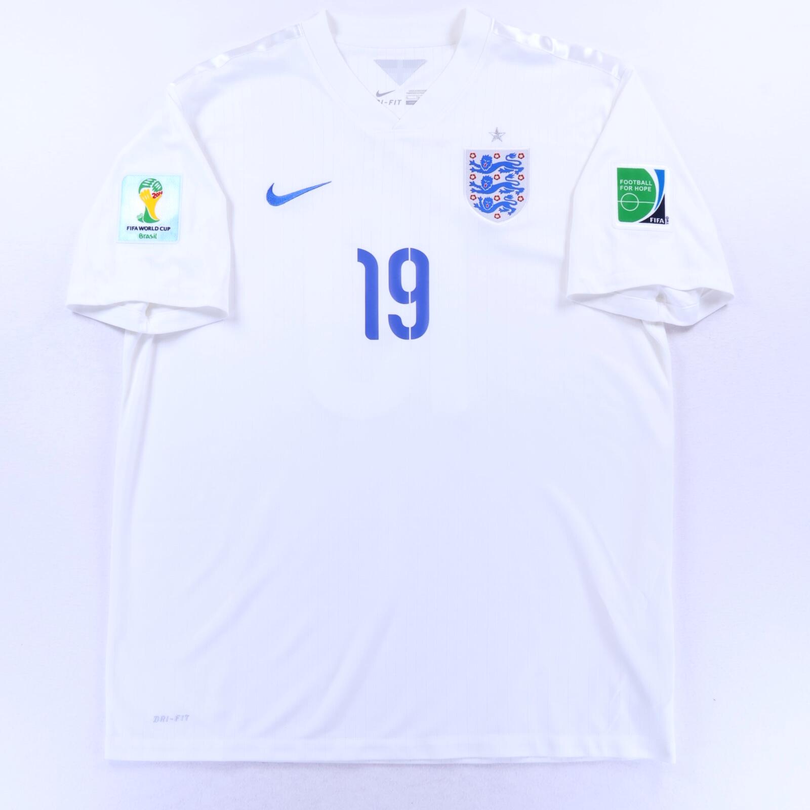 England Sterling #19 2014/16 Home Shirt - XL- FRONT