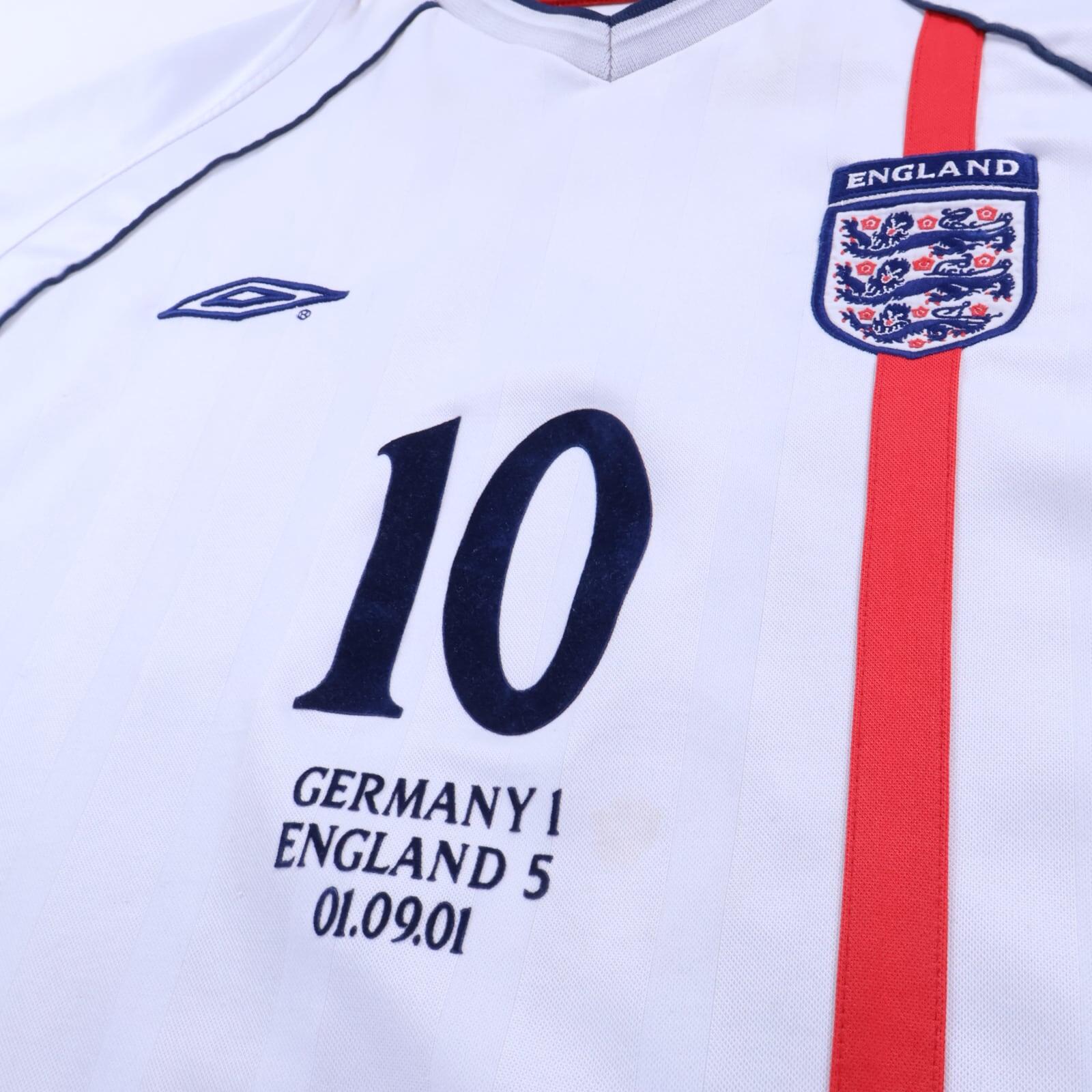 England Owen #10 2001/03 Home Shirt - XL