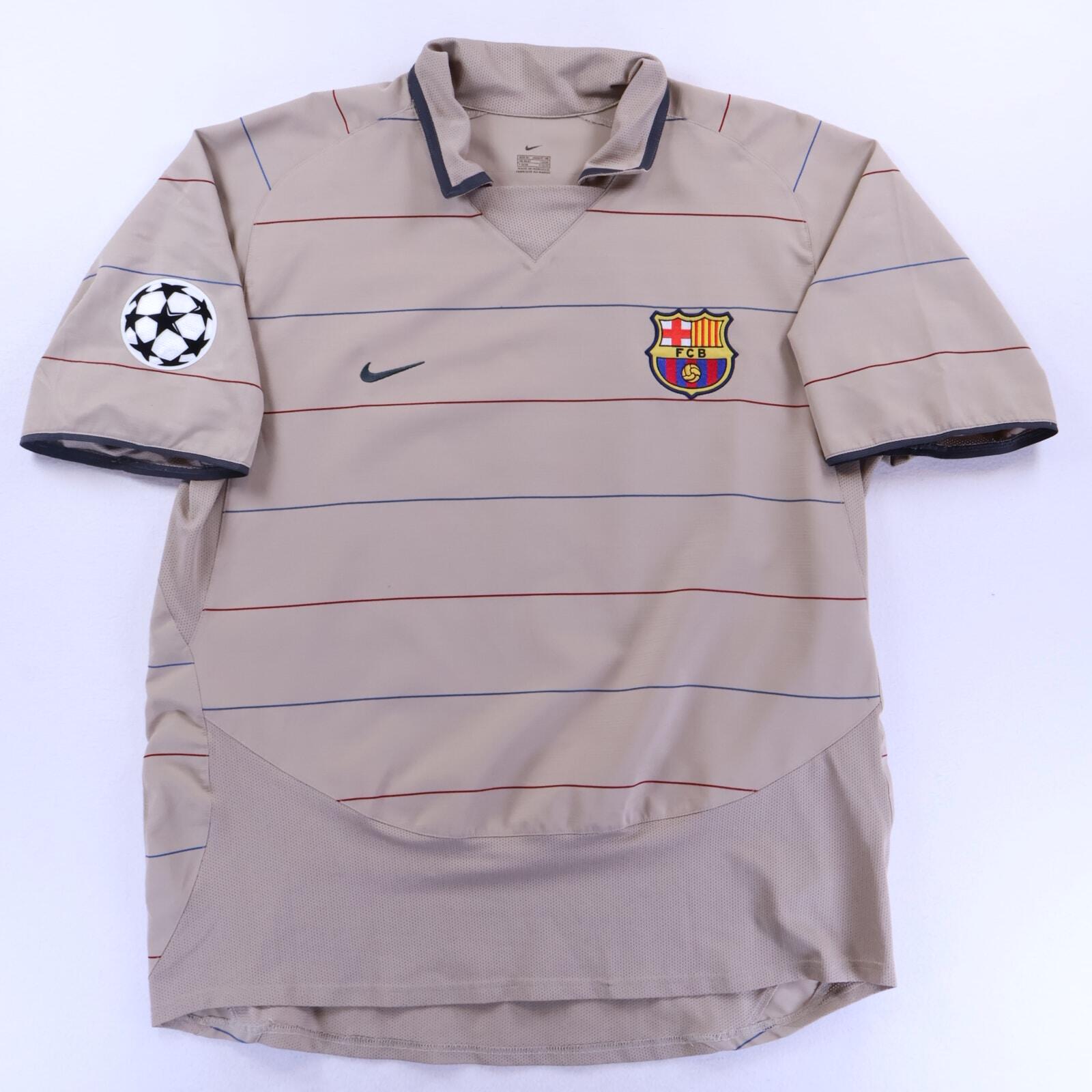 Barcelona Ronaldinho #10 2003/04 Away Shirt - XL- BACK