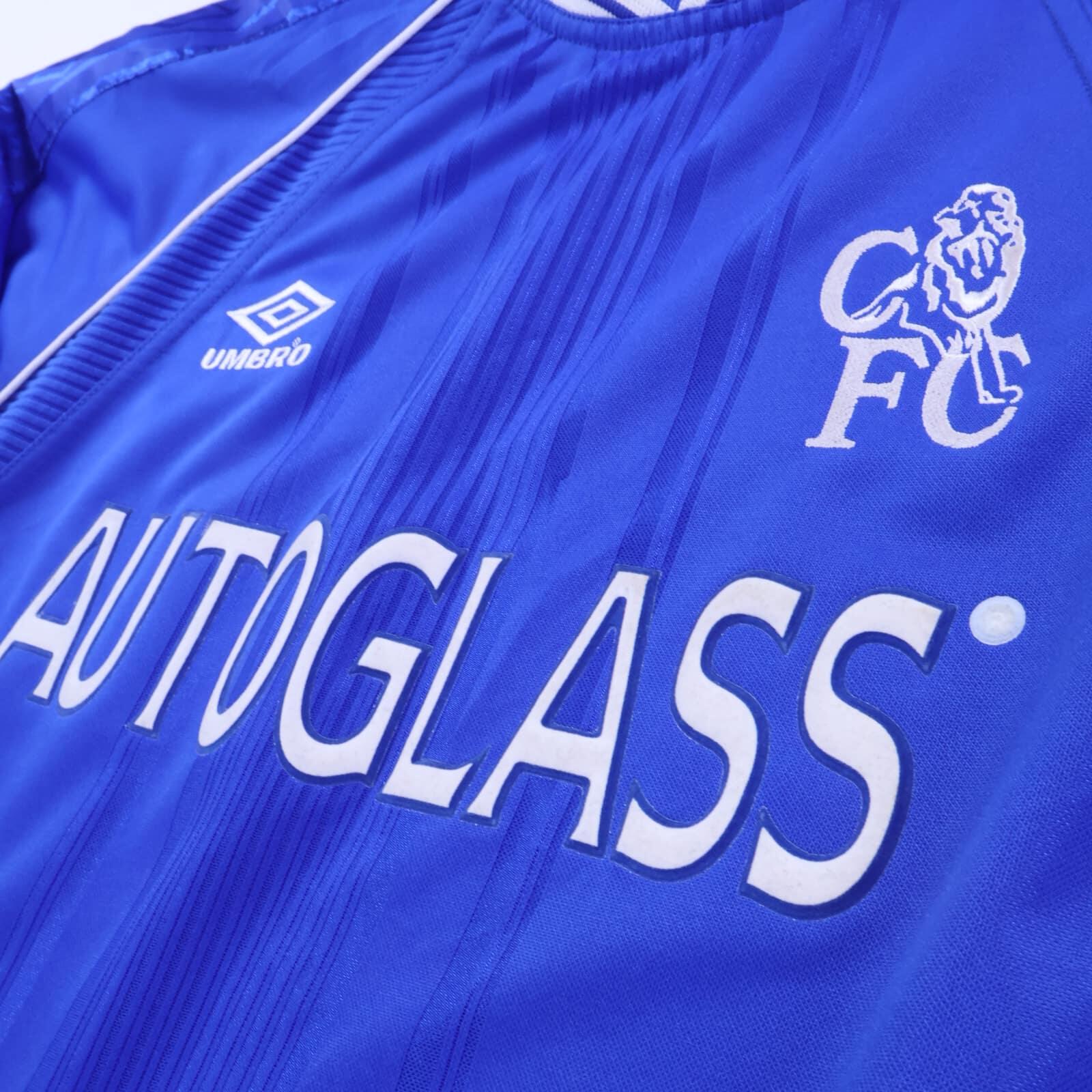 Chelsea Zola #25 1999/00 Home Shirt - M
