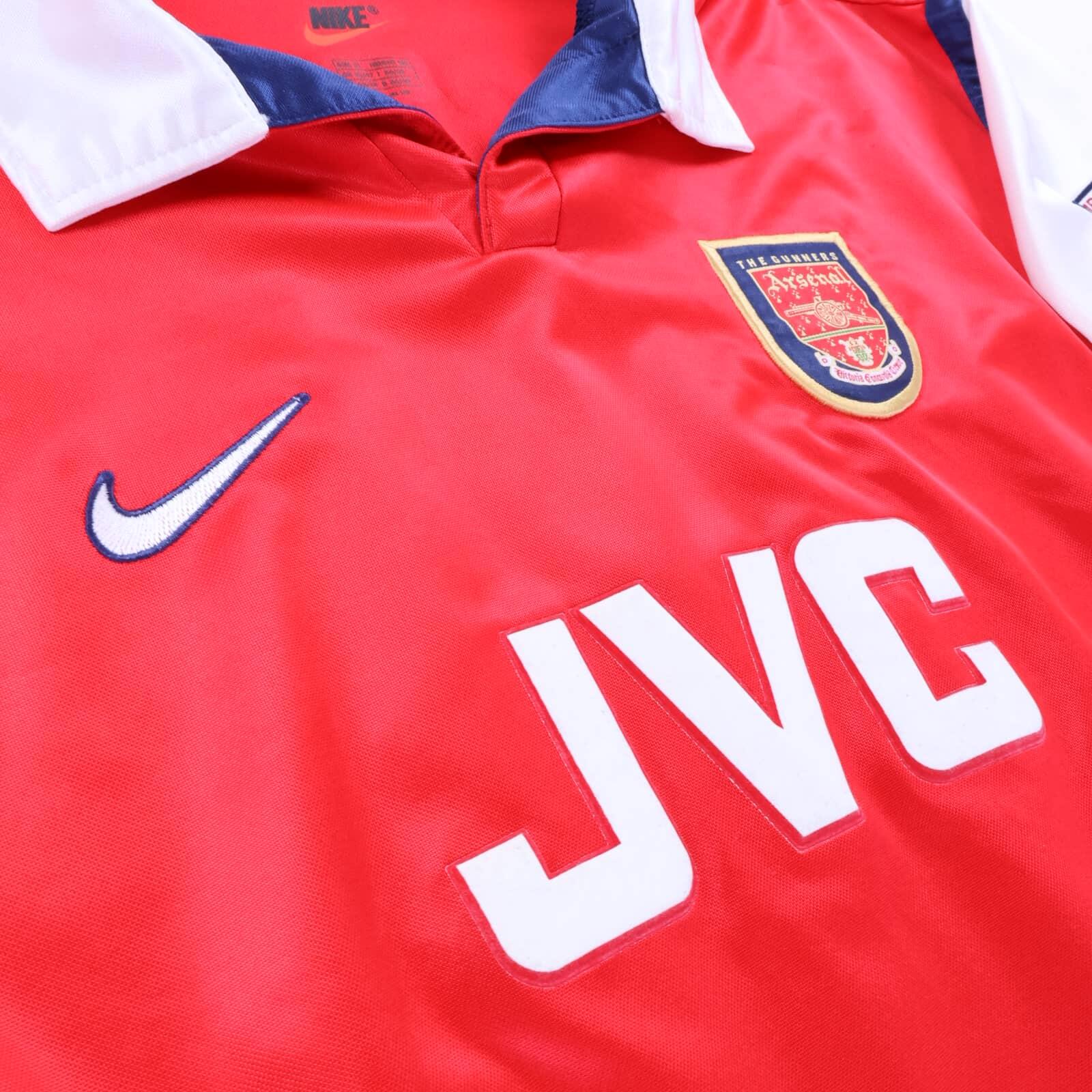 Arsenal Bergkamp #10 1998/99 Home Shirt - XL