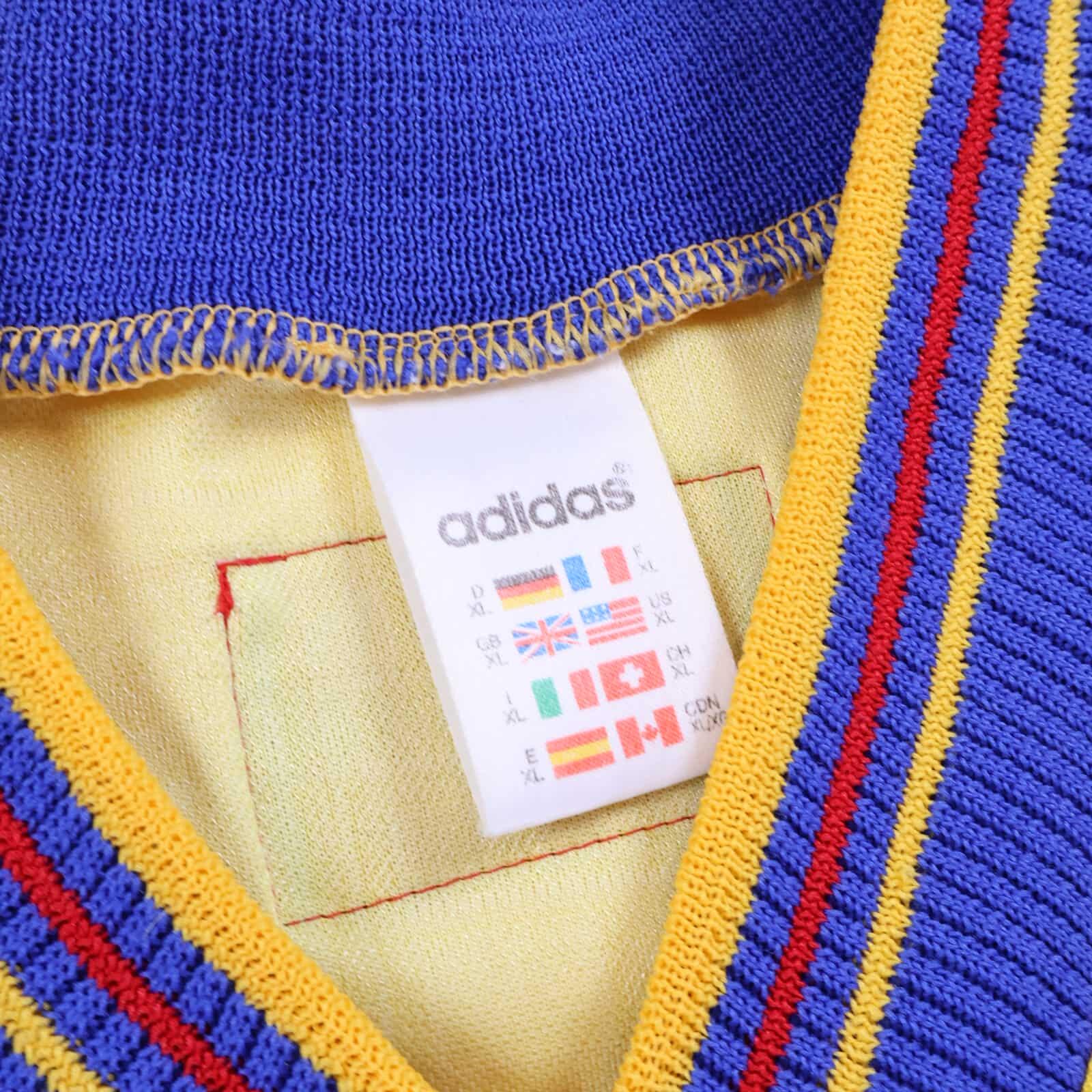 Sweden 1996/98 Home Shirt - XL