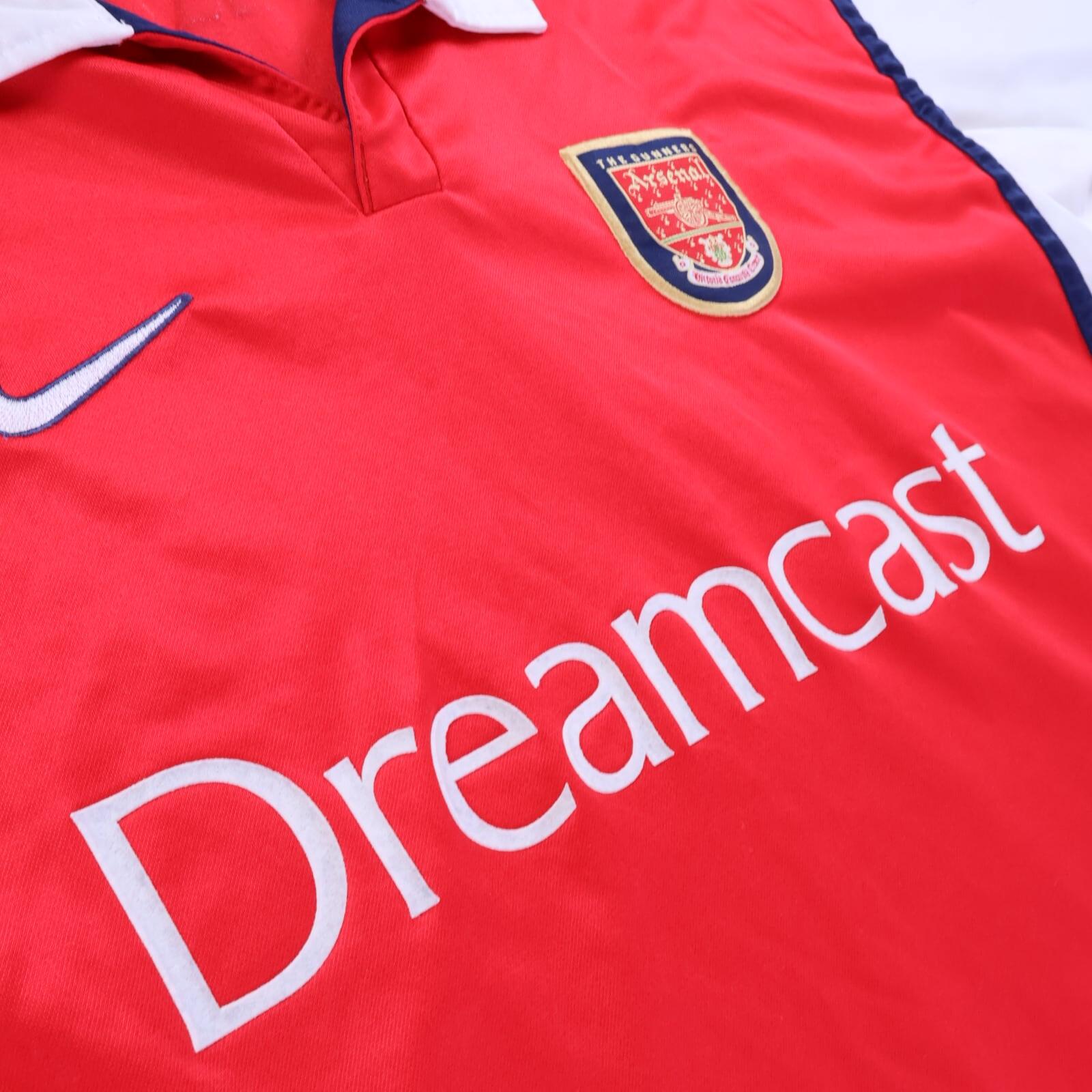 Arsenal Suker #9 2000/02 Home Shirt - 2XL