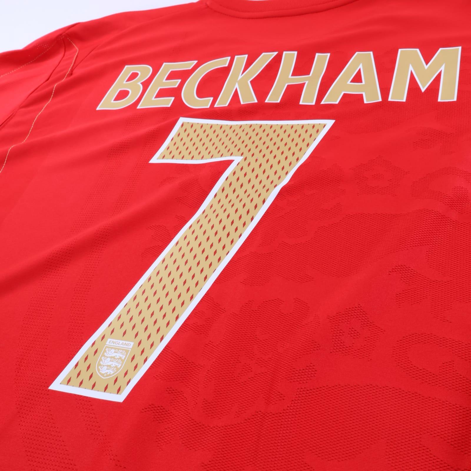 England Beckham #7 2006/08 Away Shirt - 2XL- TAGS