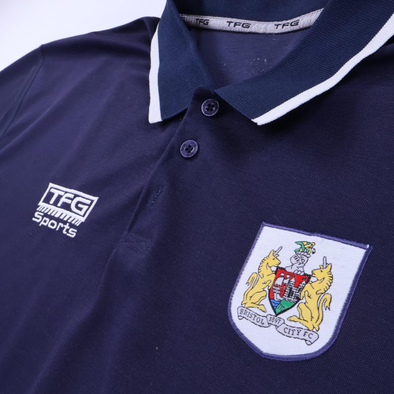 Bristol City F.C Polo Shirt - 2XL- BACK