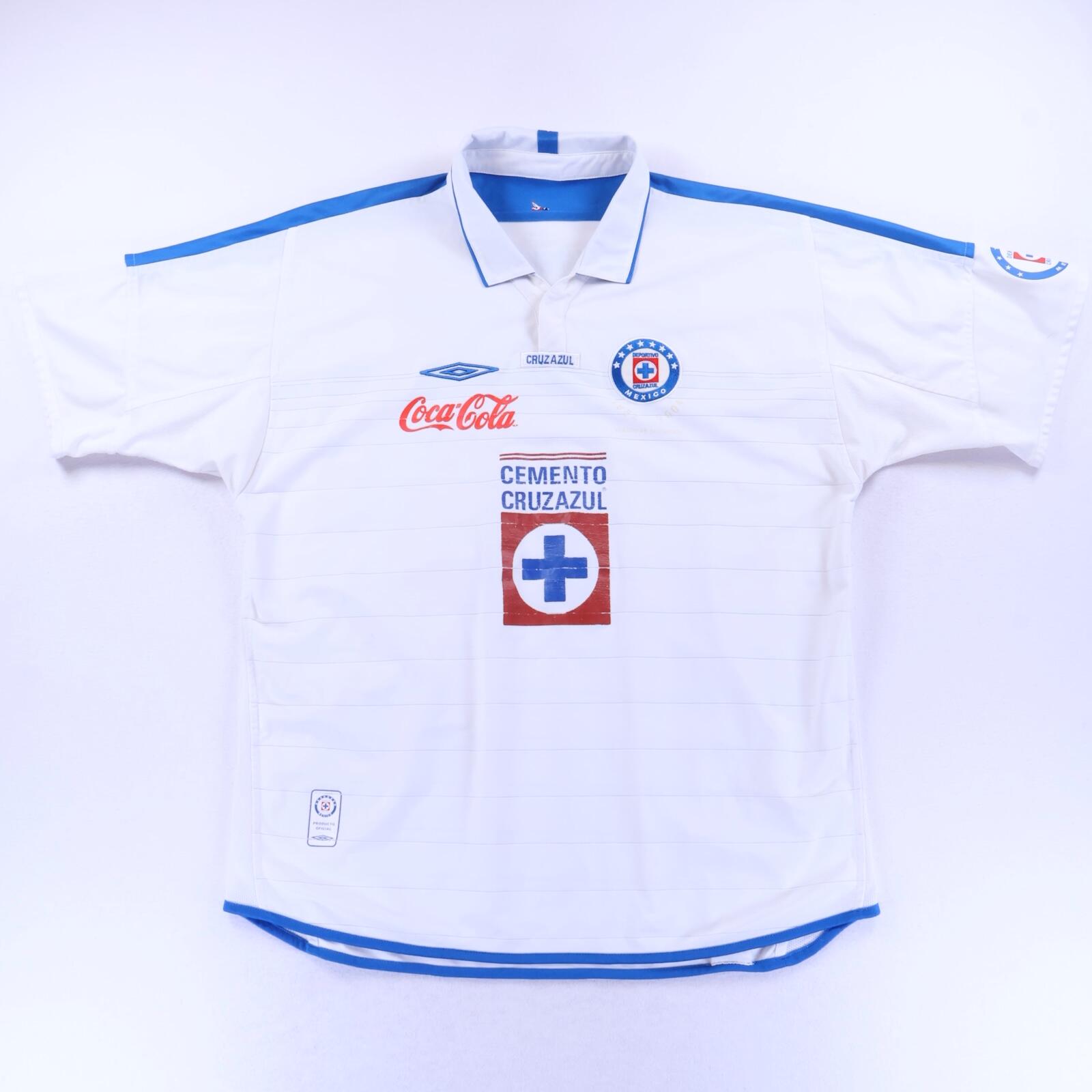 Cruz Azul 2003/04 Away Shirt - XL- FRONT
