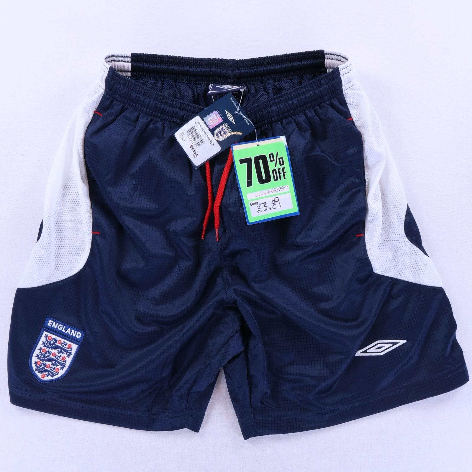 England 2005/07 Shorts - M- FRONT