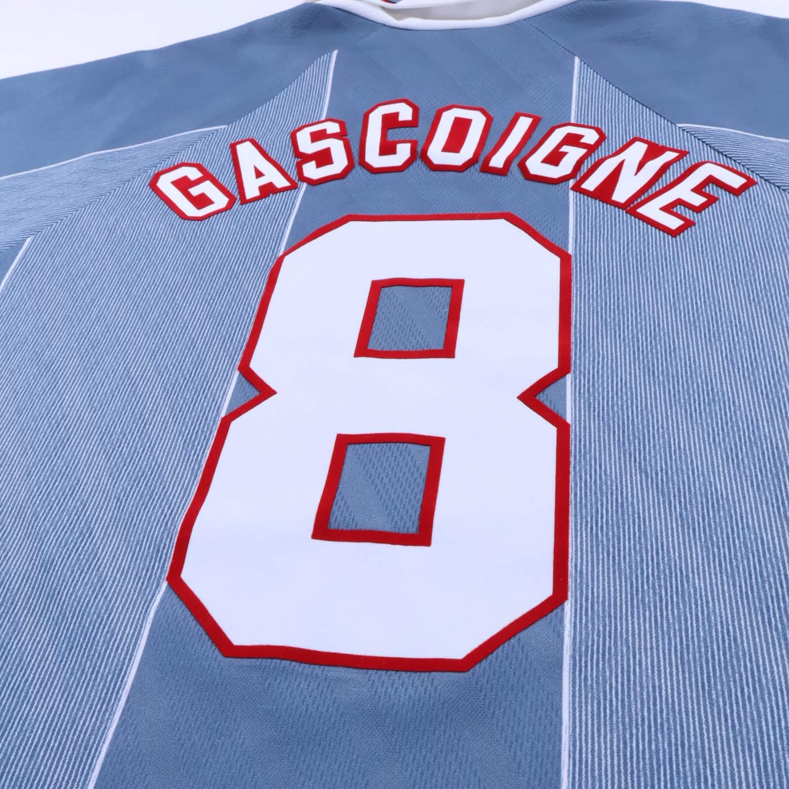 England Gascoigne #8 1996/97 Away Shirt - XL- TAGS