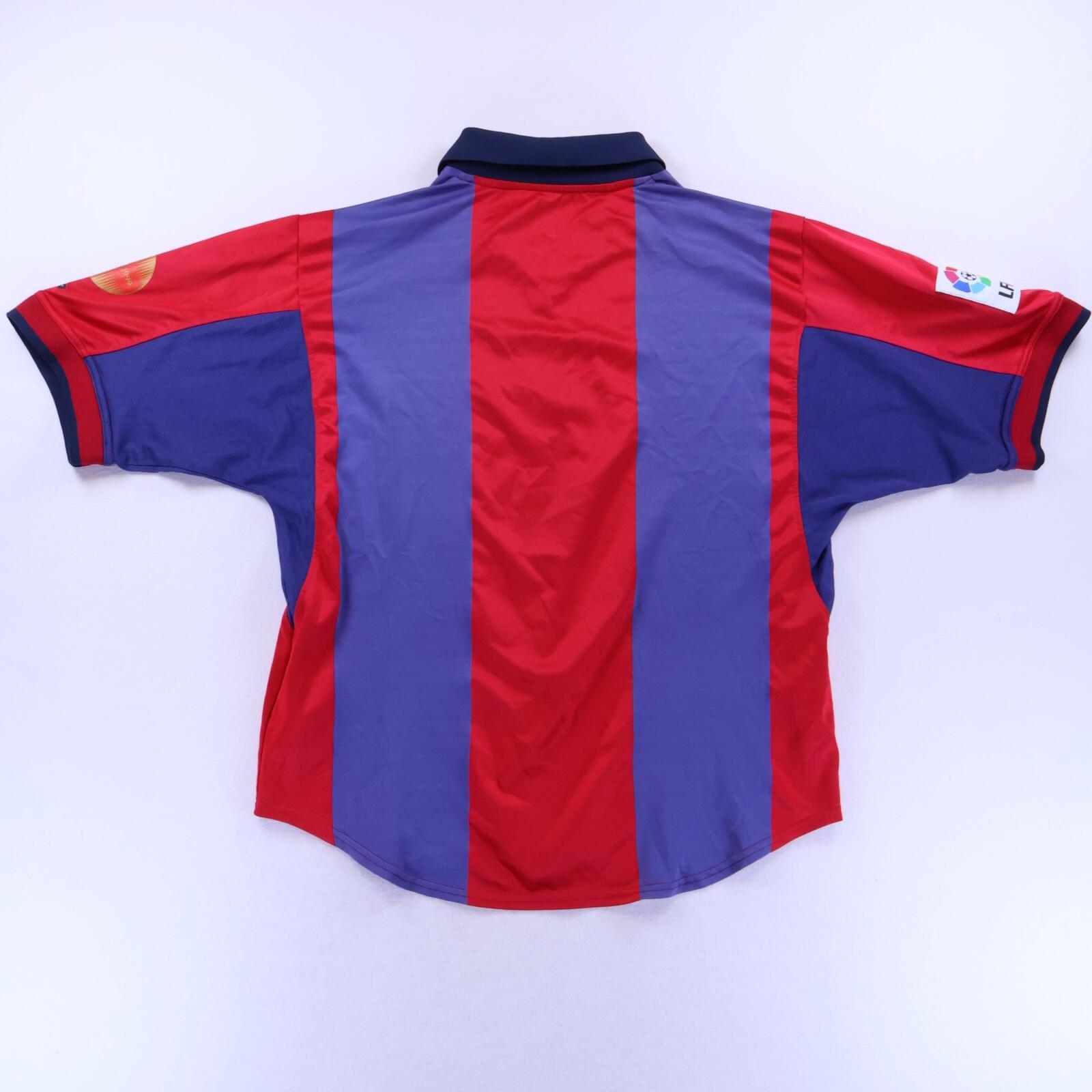 Barcelona 2000/01 Home Shirt - L