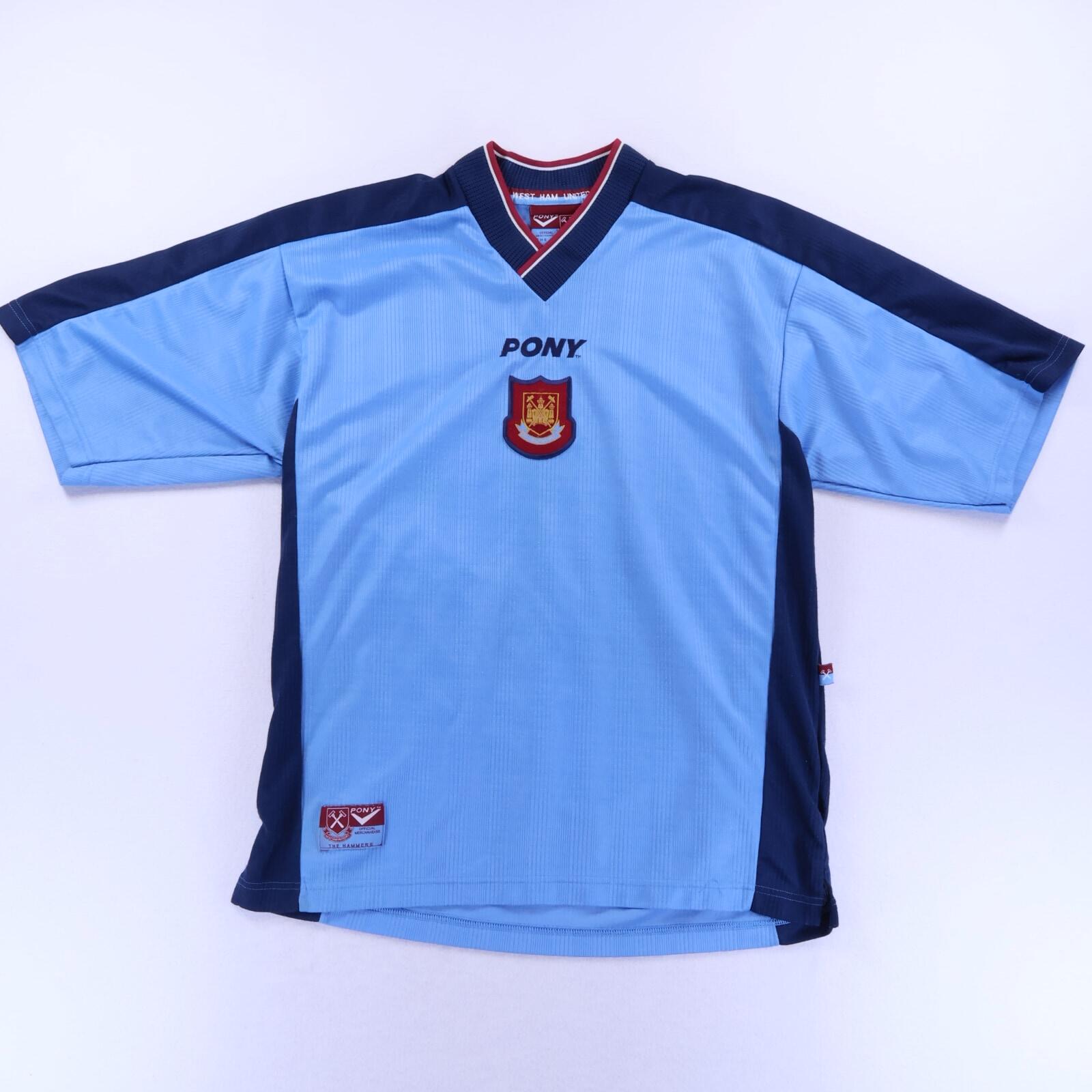 West Ham United 1997/98 Away Shirt - L- FRONT