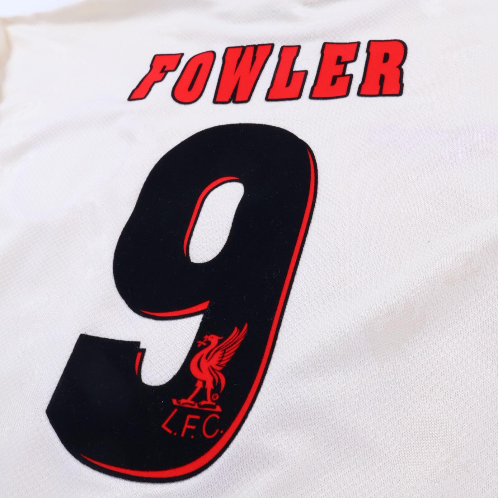 Liverpool F.C Fowler #9 1996/97 Away Shirt - XL- TAGS