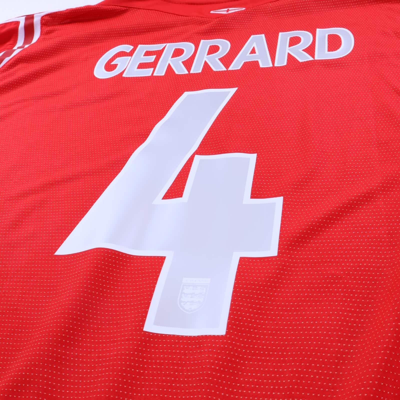 England Gerrard #4 2004/06 Away Shirt - 2XL