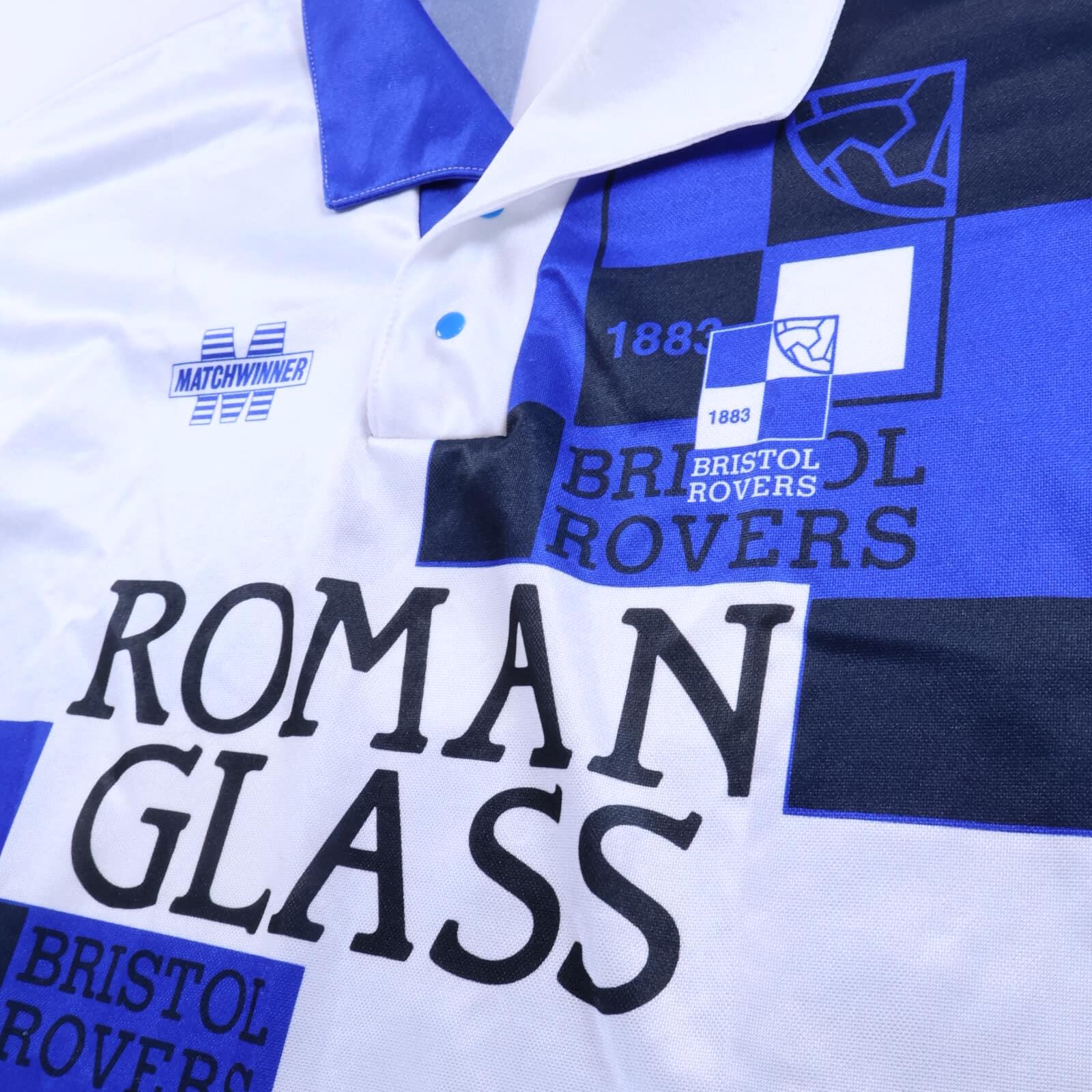 Bristol Rovers 1993/95 Home Shirt - XL- BACK