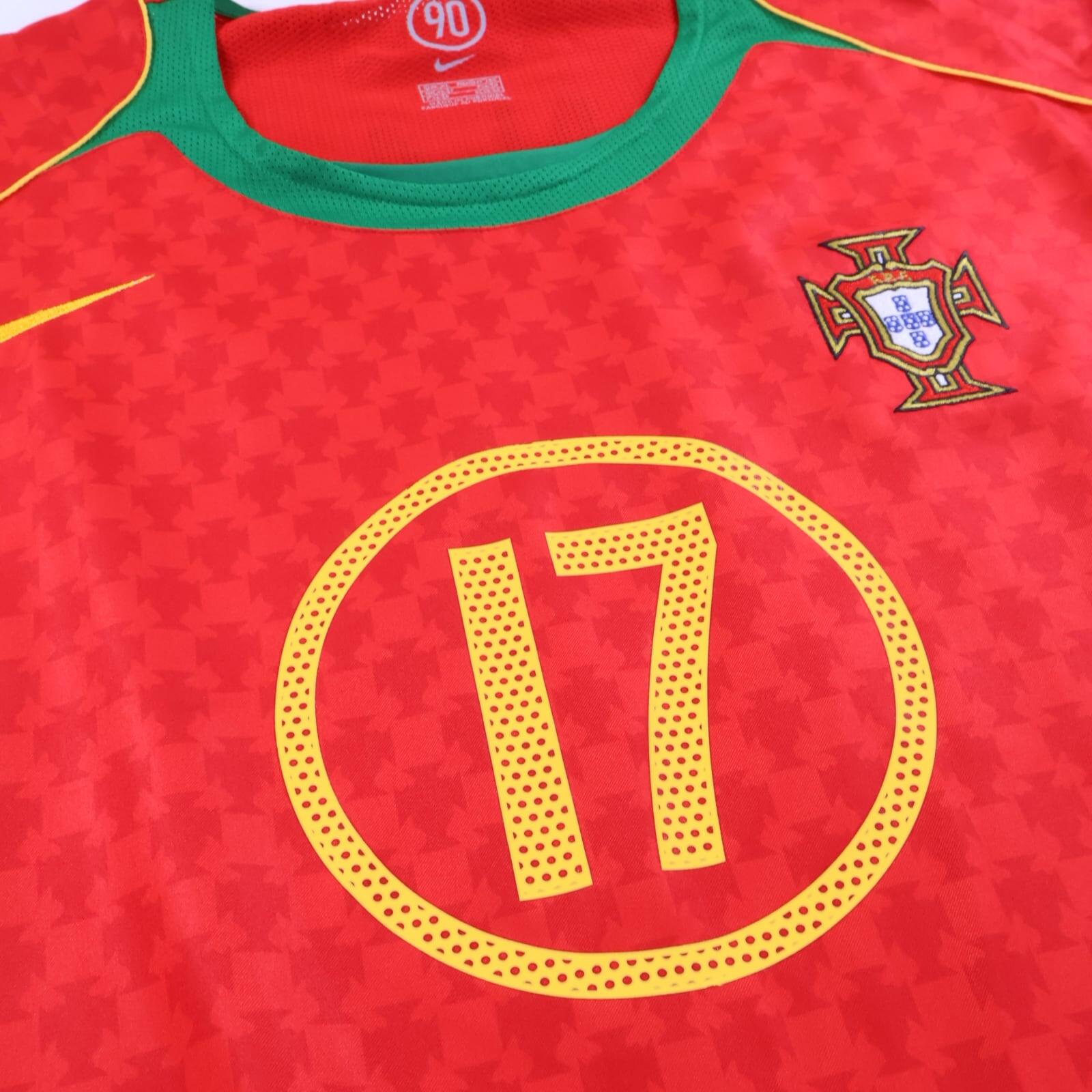 *NWT* Portugal Ronaldo #17 2004/06 Home Shirt - XL