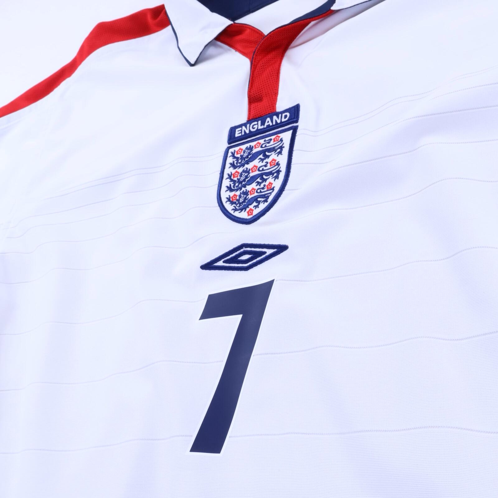 England 2003/05 Home Shirt - Long Sleeve - M