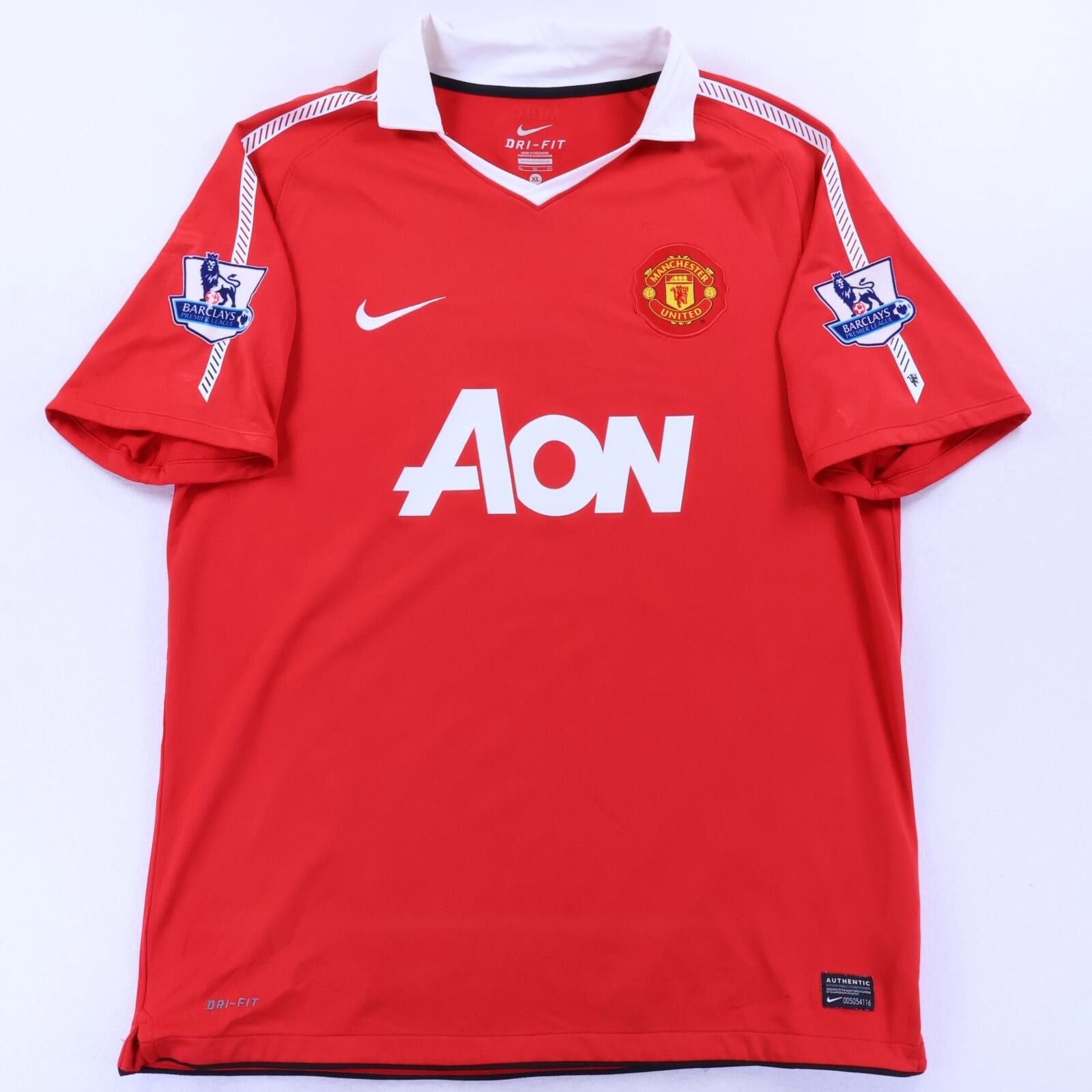 Manchester United Nani #17 2010/11 Home Shirt - XL