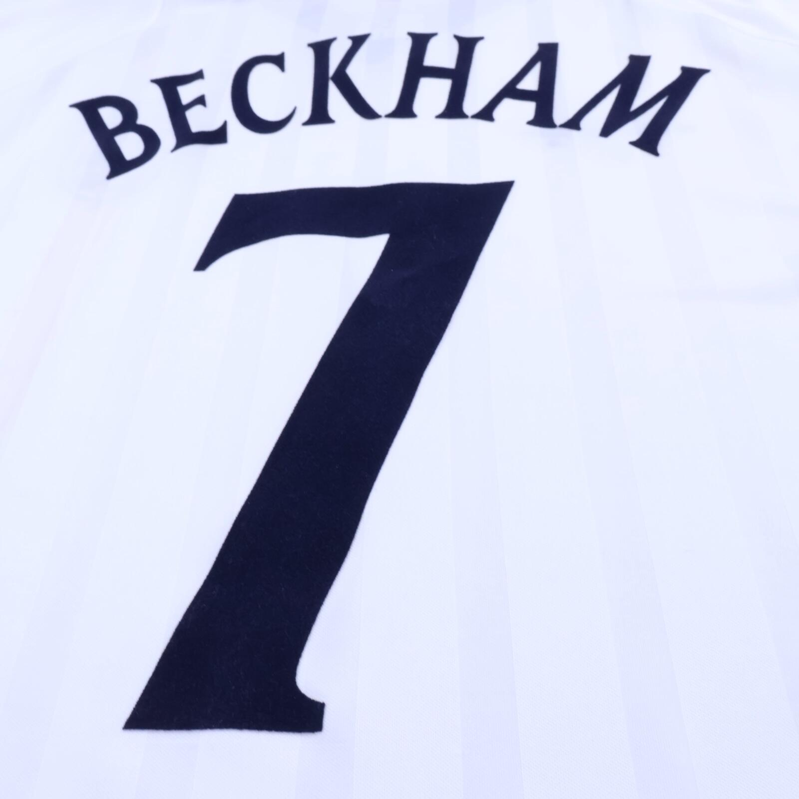 England Beckham #7 2001/03 Home Shirt - XL