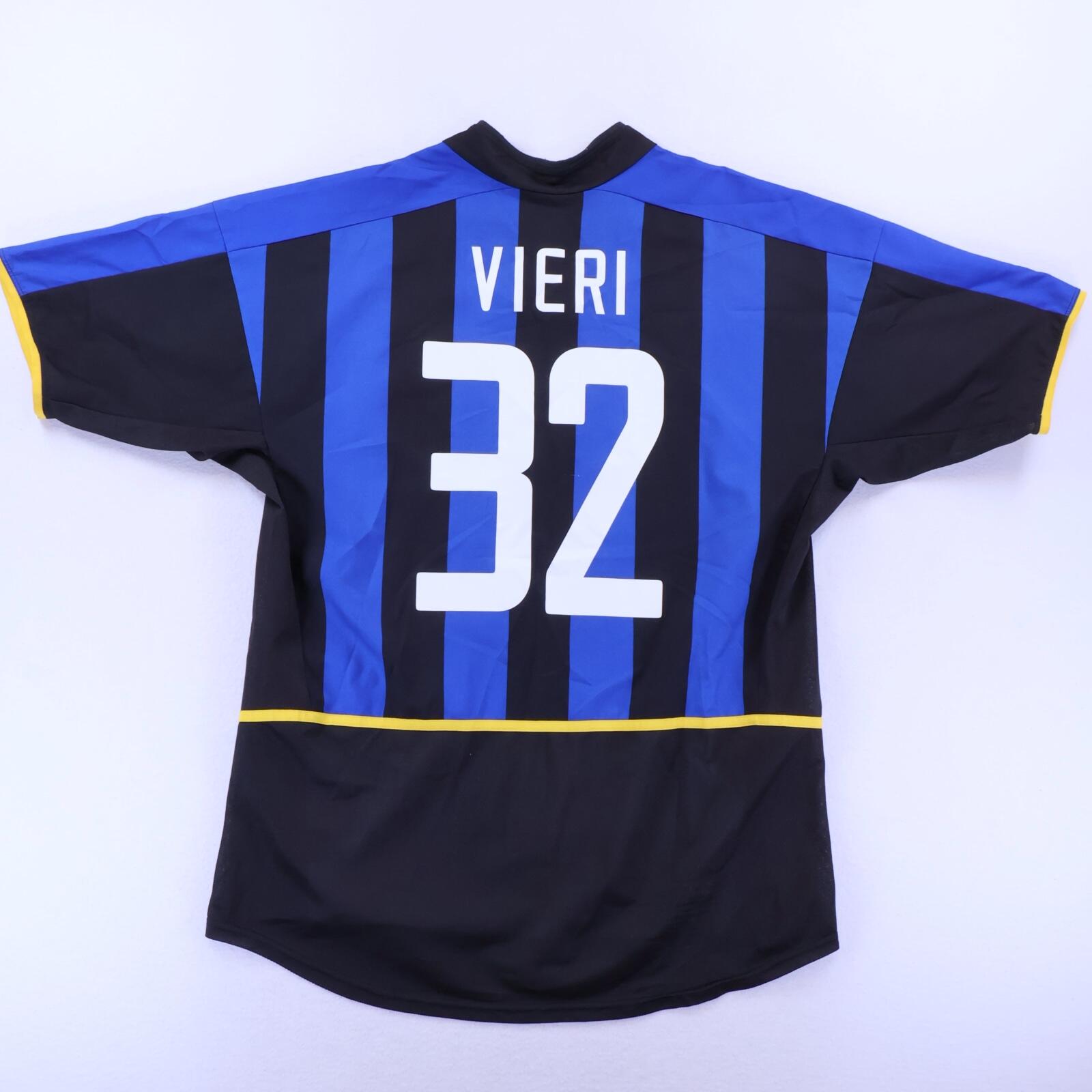 Inter Milan Vieri #32 2002/03 Home Shirt - L
