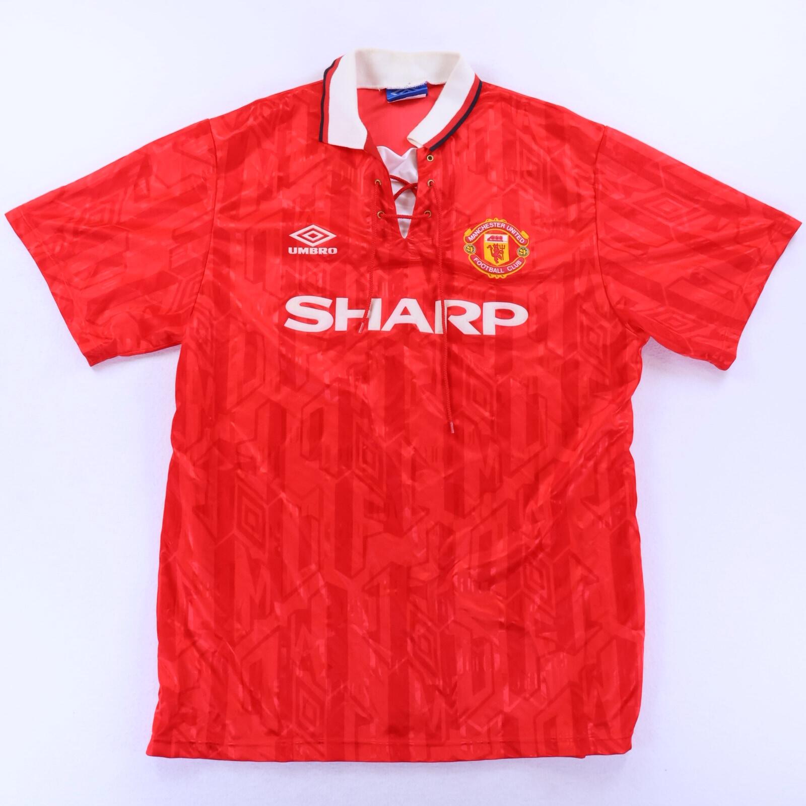 Manchester United Keane #16 1992/94 Home Shirt - XL