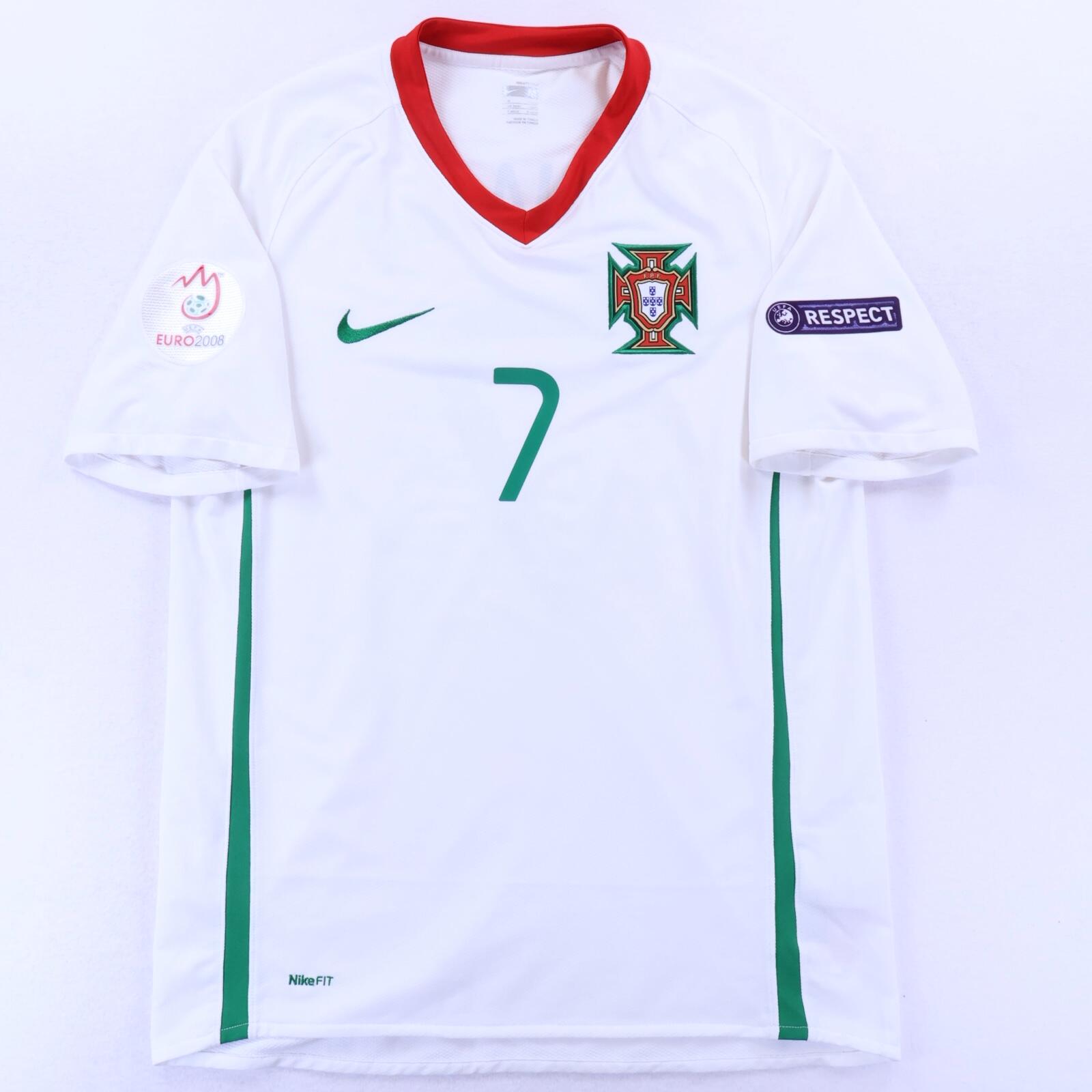 Portugal Ronaldo #7 2008/10 Away Shirt - M