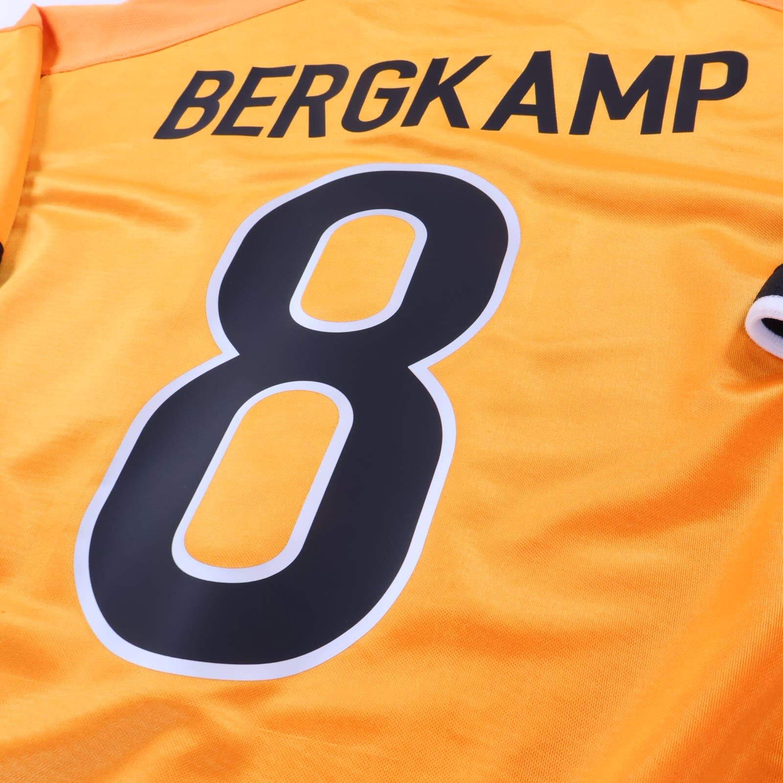 Netherlands Bergkamp #8 1998/00 Home Shirt - L