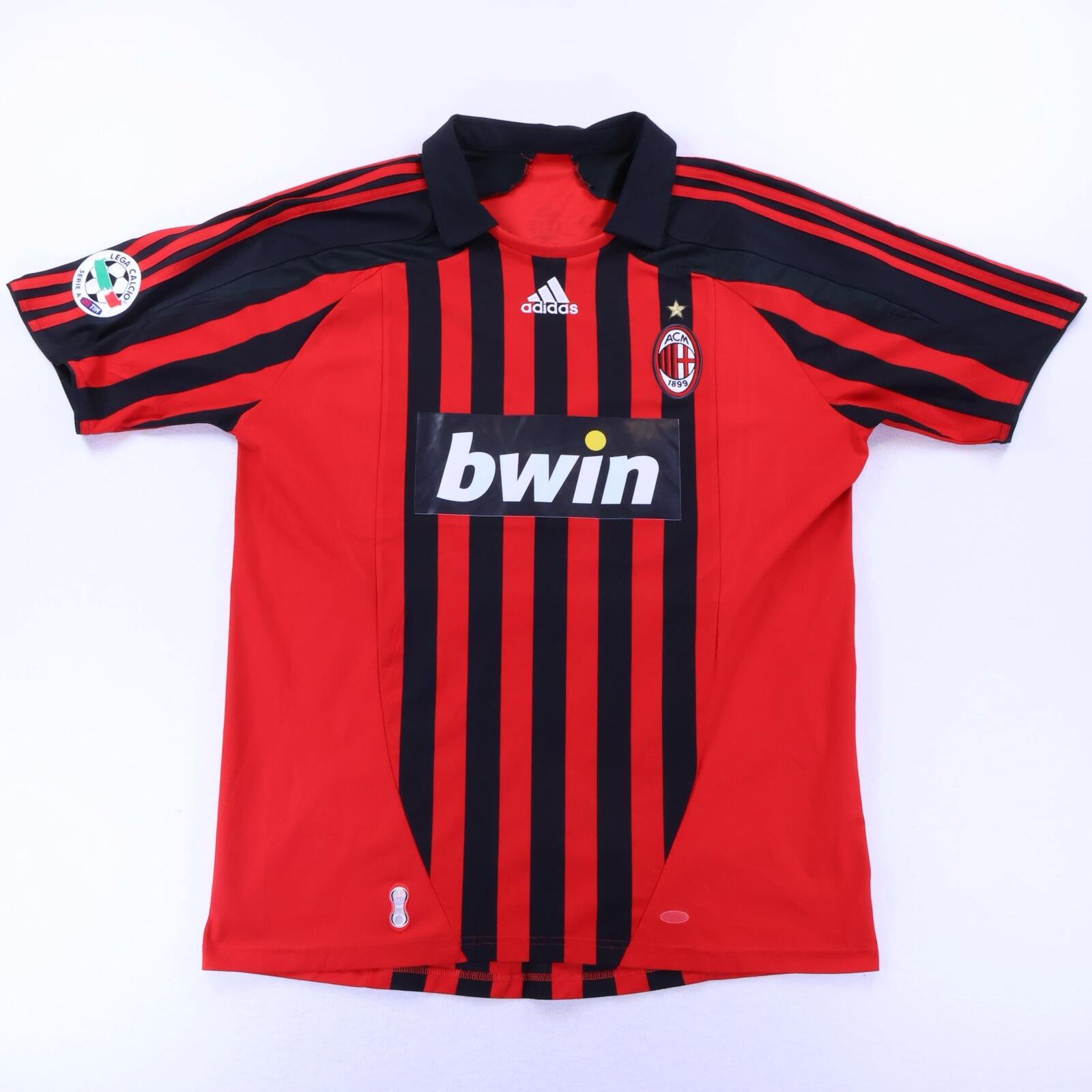 Ac Milan Kaka #22 2007/08 Home Shirt - XL