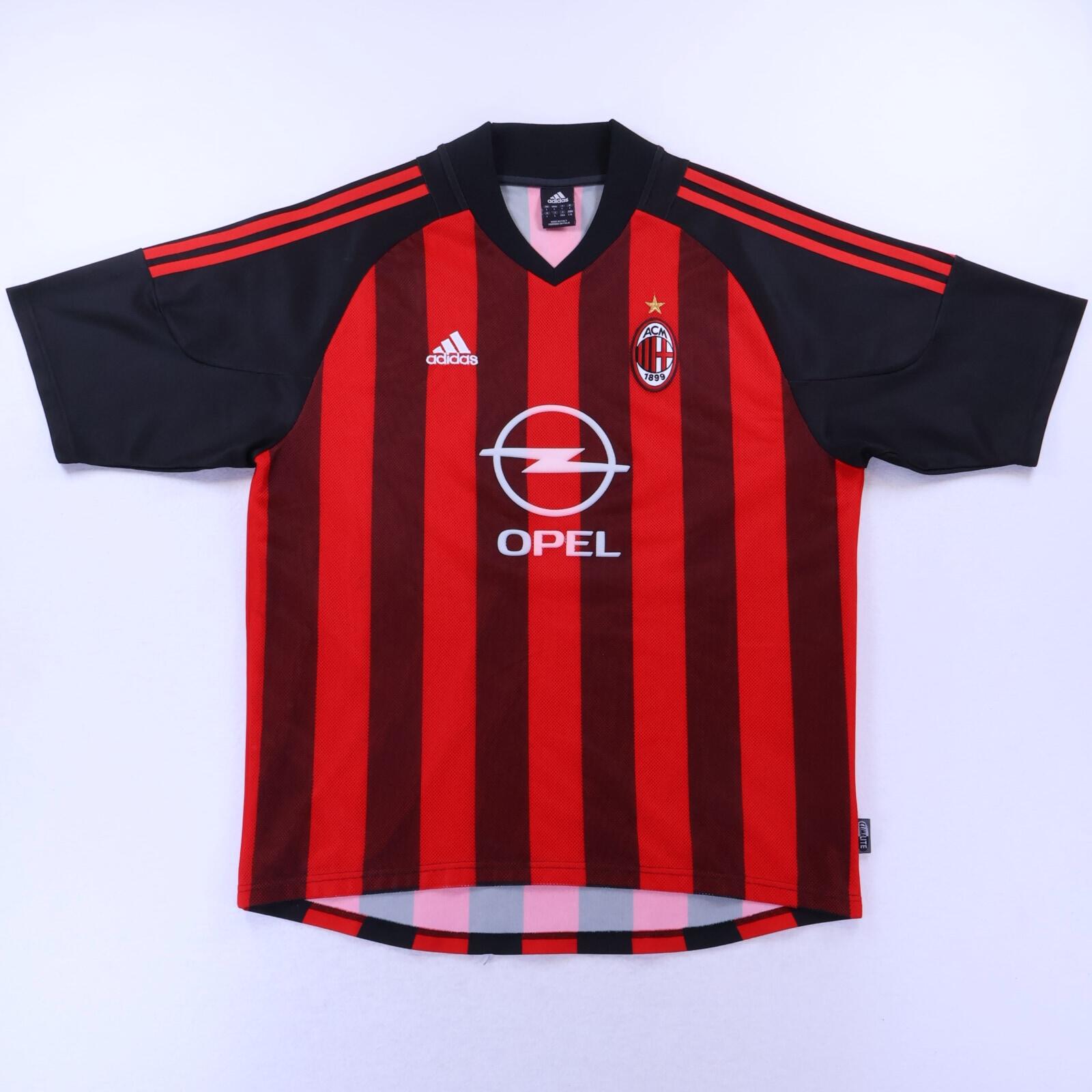 Ac Milan Maldini #3 2002/03 Home Shirt - L