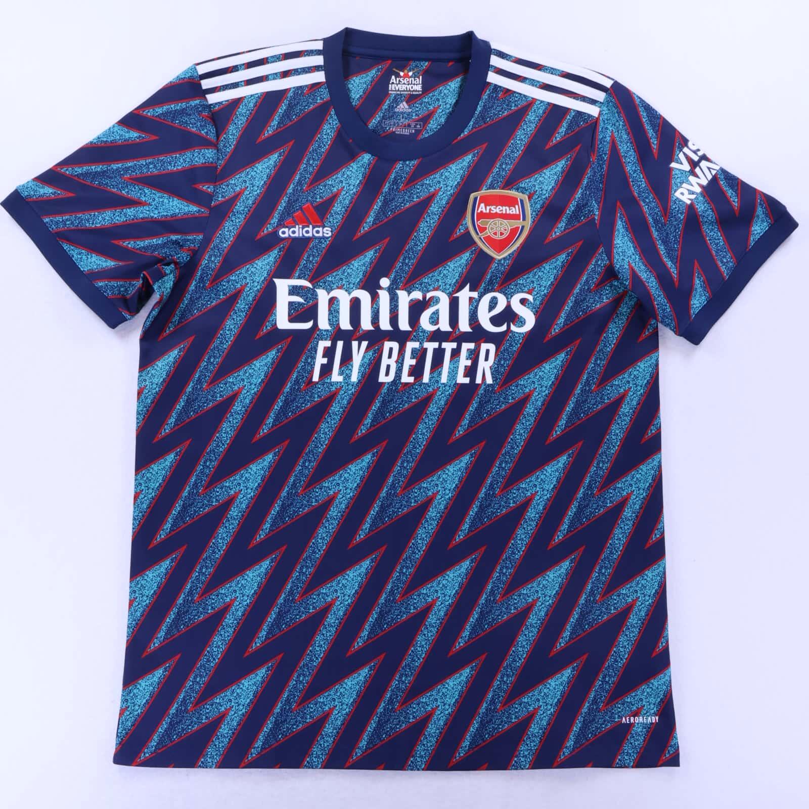 Arsenal Odegaard #8 2021/22 Third Shirt - L