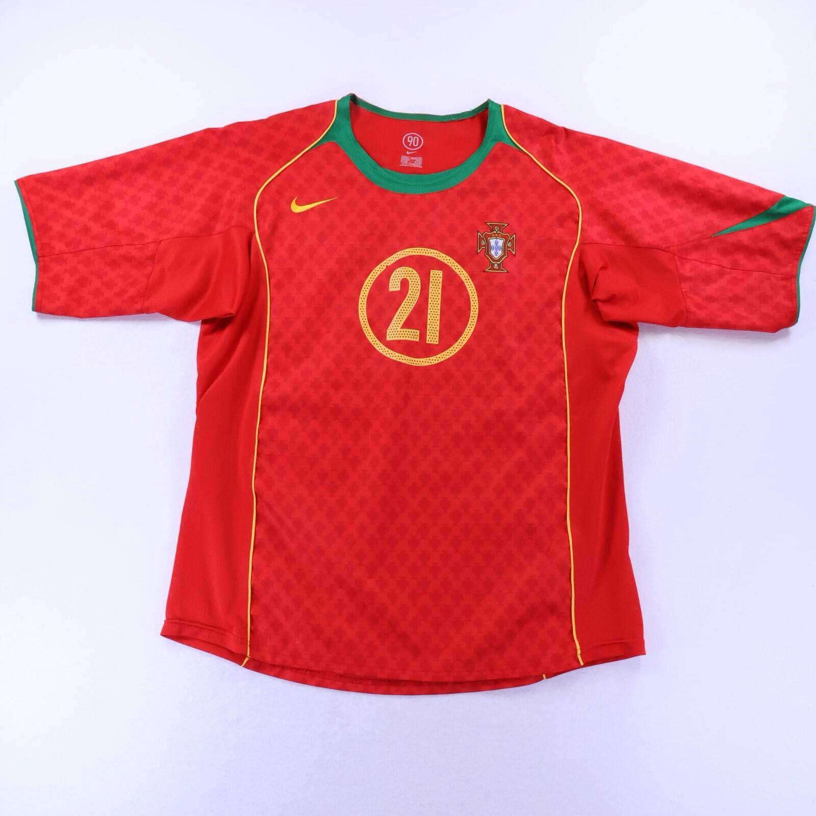 Portugal Nuno Gomes #21 2004/06 Home - Champions League Winners - XL