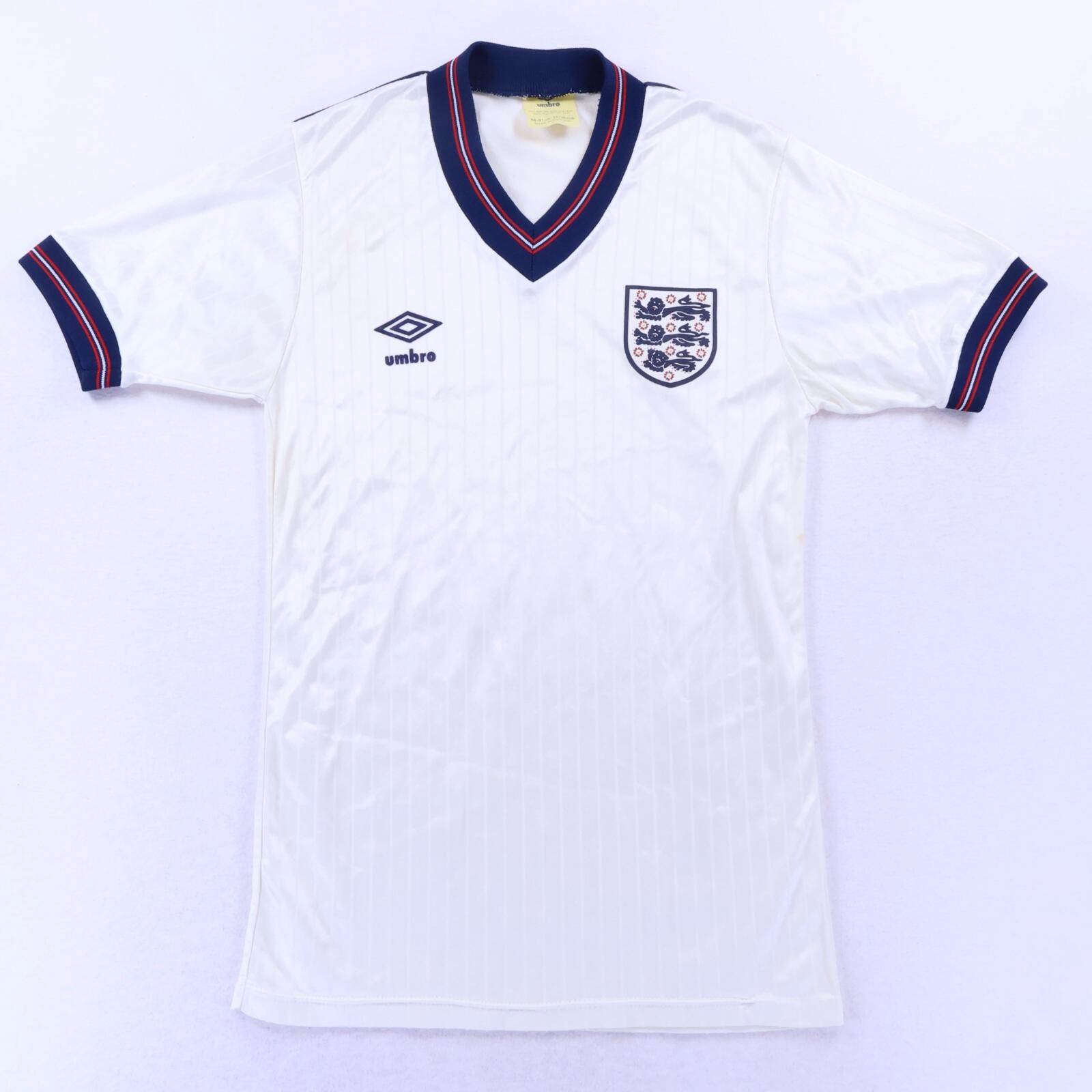 England 1984/87 Home Shirt - XS