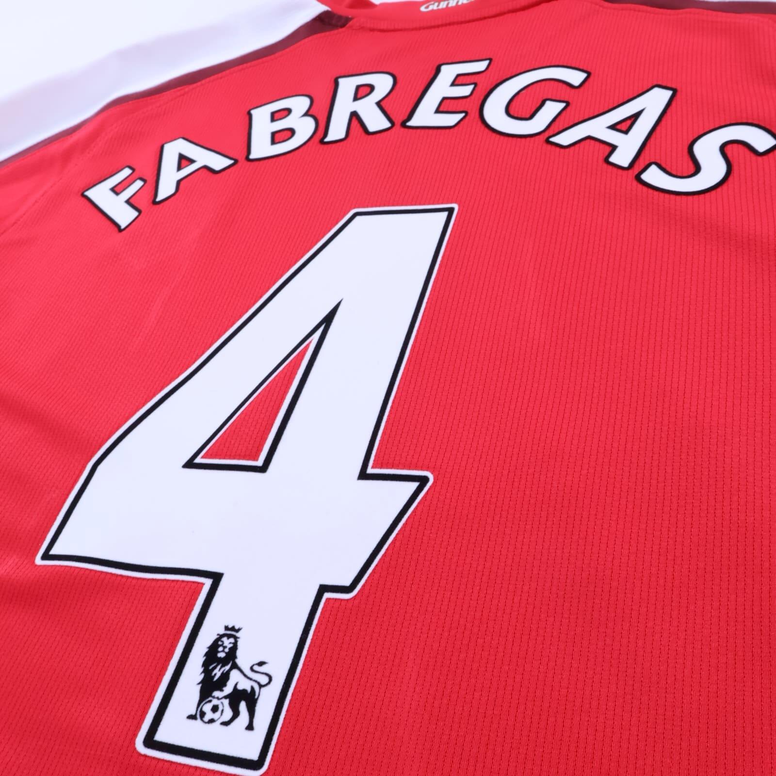 Arsenal Fabregas #4 2008/09 Home Shirt - M