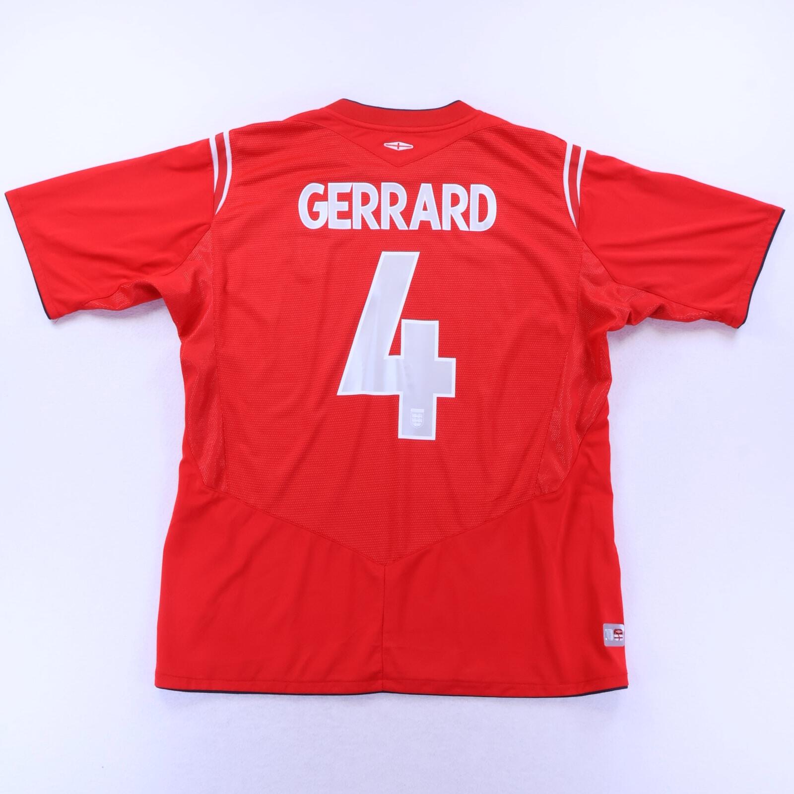 England Gerrard #4 2004/06 Away Shirt - XL