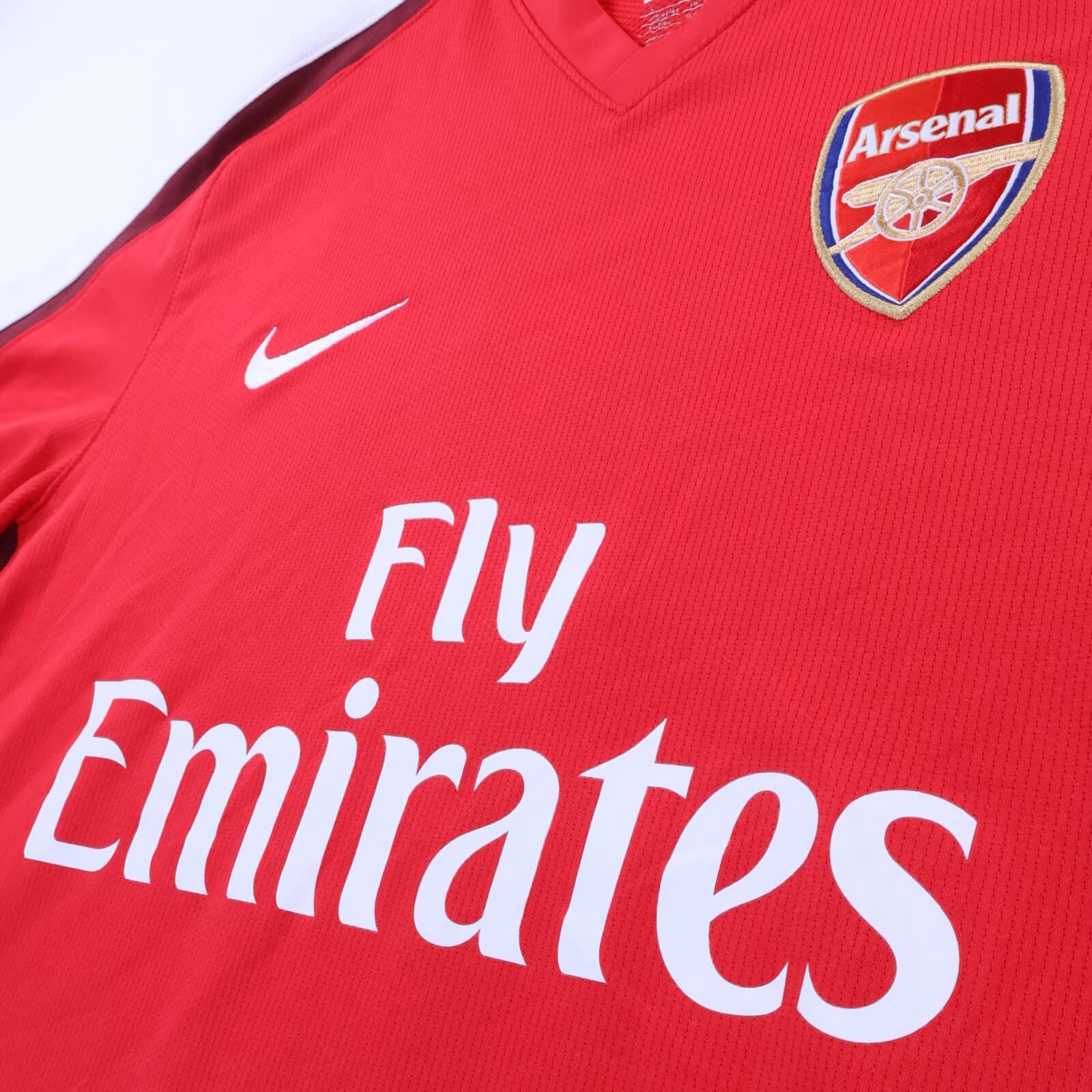 Arsenal Fabregas #4 2008/10 Home Shirt - L