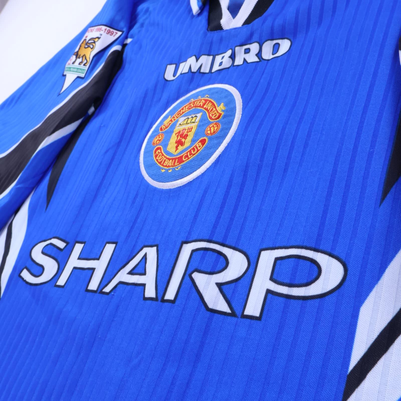 Manchester United Scholes #18 1997/98 Third Shirt - XL