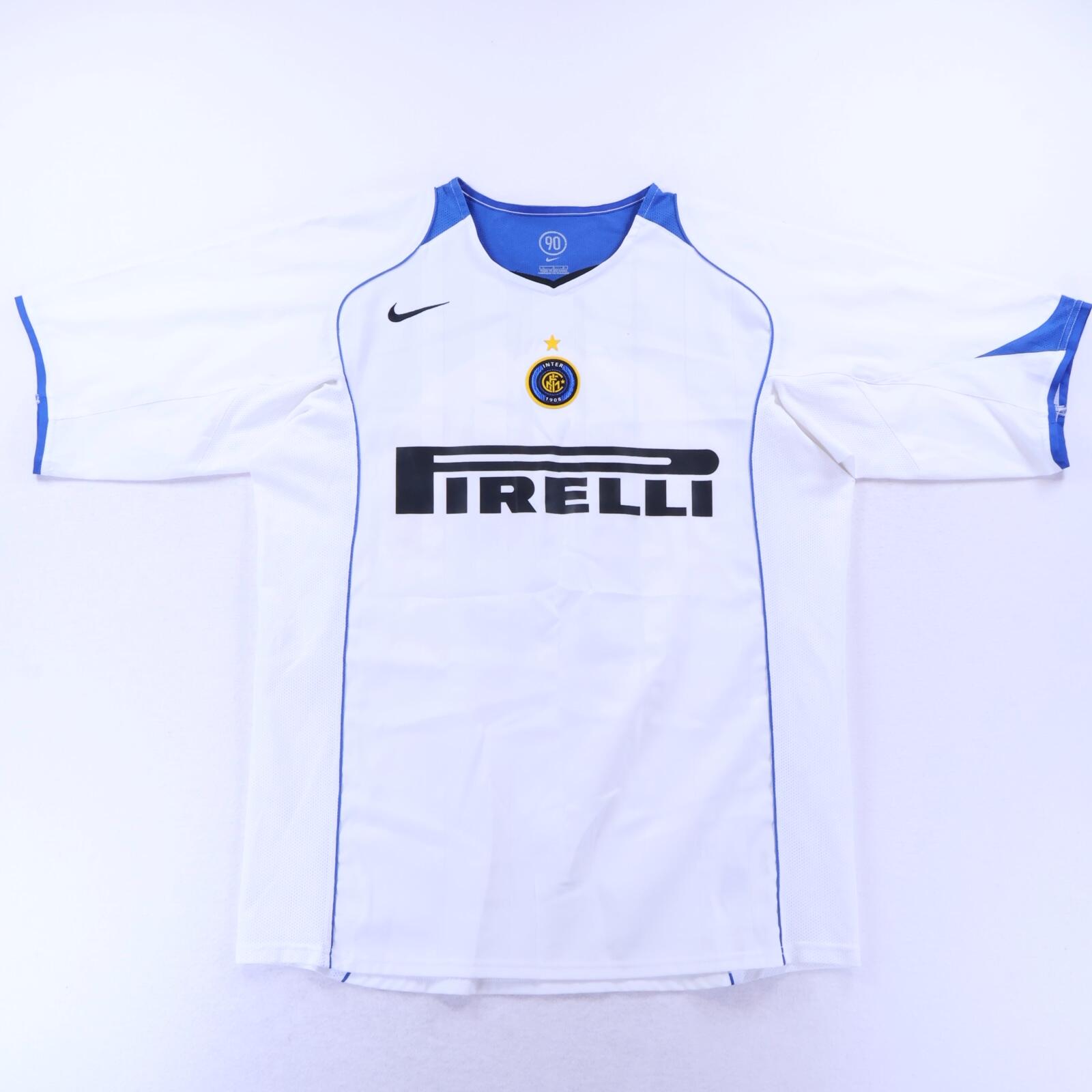 Inter Milan Adriano #10 2004/05 Away Shirt - L