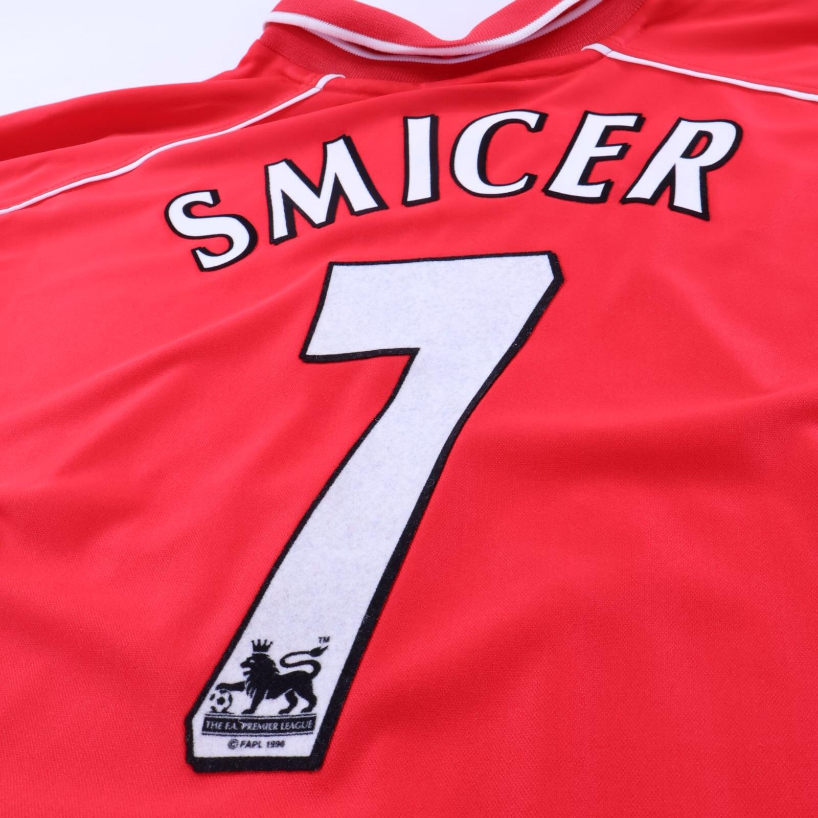Liverpool F.C Smicer #7 2000/02 Home Shirt - Long Sleeve - XL