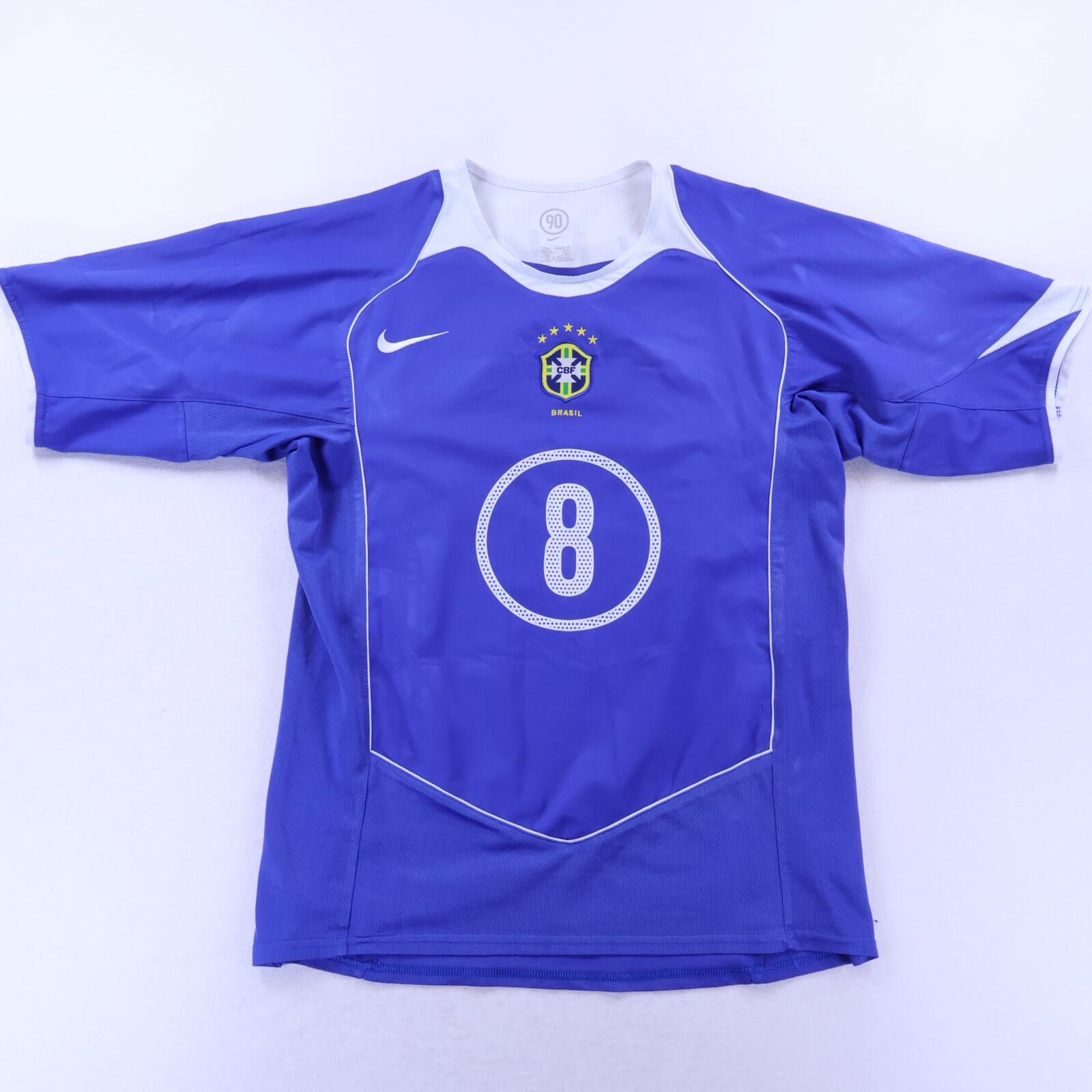 *MINT* Brazil Kaka #8 2004/06 Away Shirt - M
