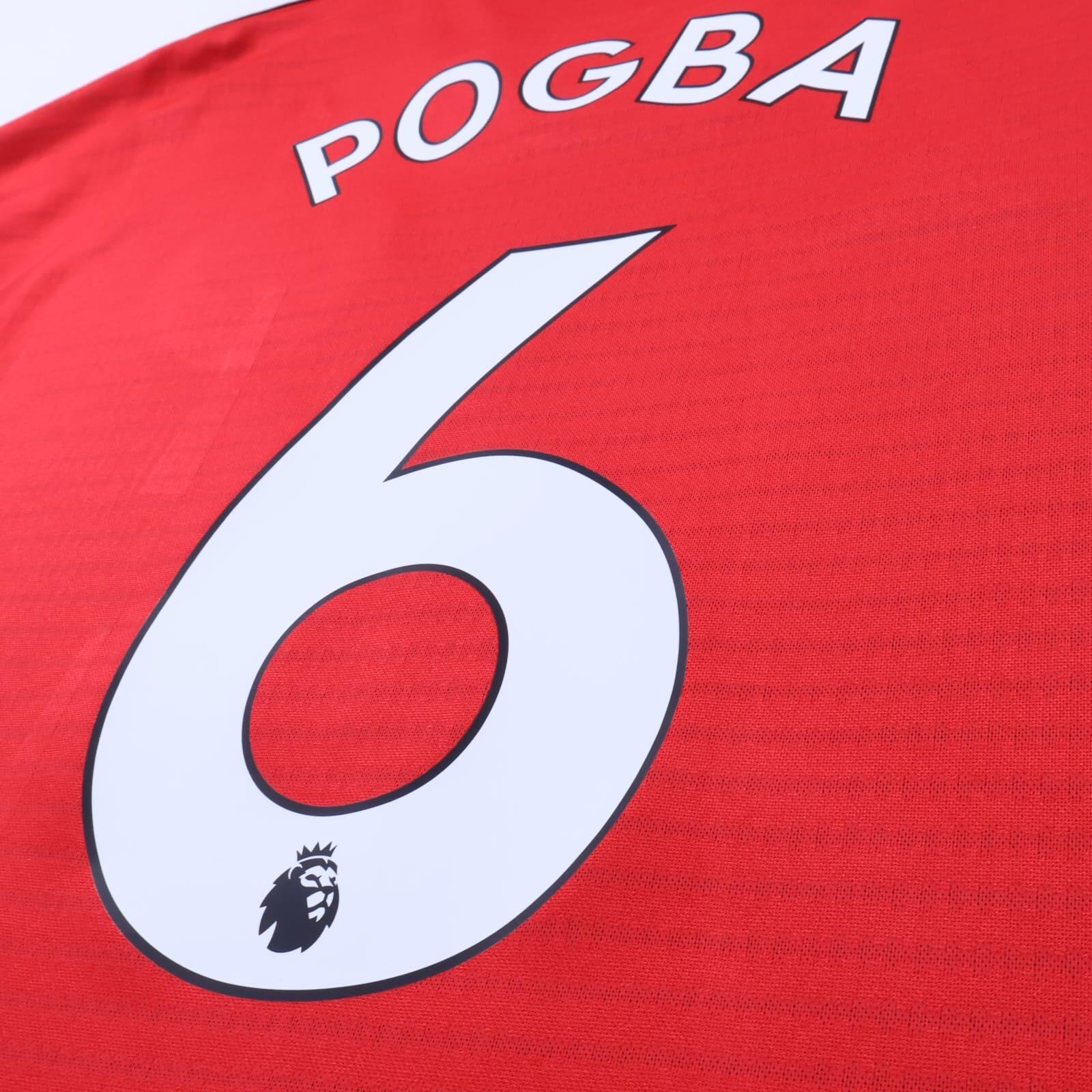 Manchester United Pogba #6 2018/19 Home Shirt - L