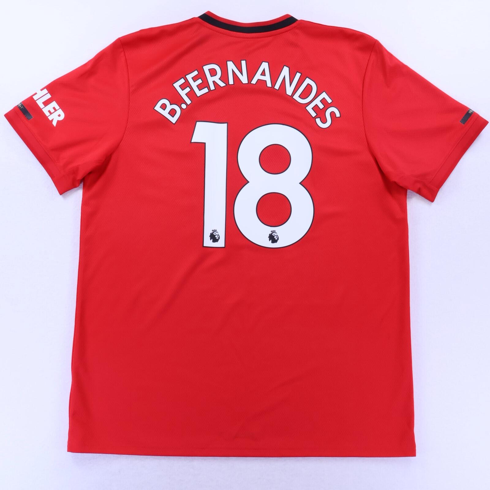 Manchester United B. Fernandes #18 2019/20 Home Shirt - XL