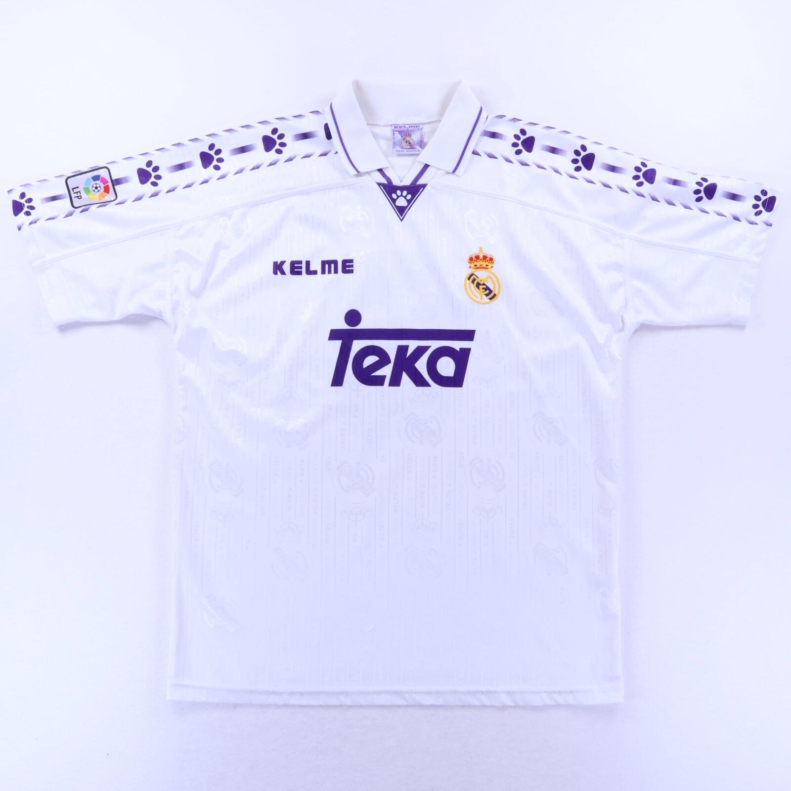 Real Madrid Redondo #6 1994/96 Home Shirt - XL