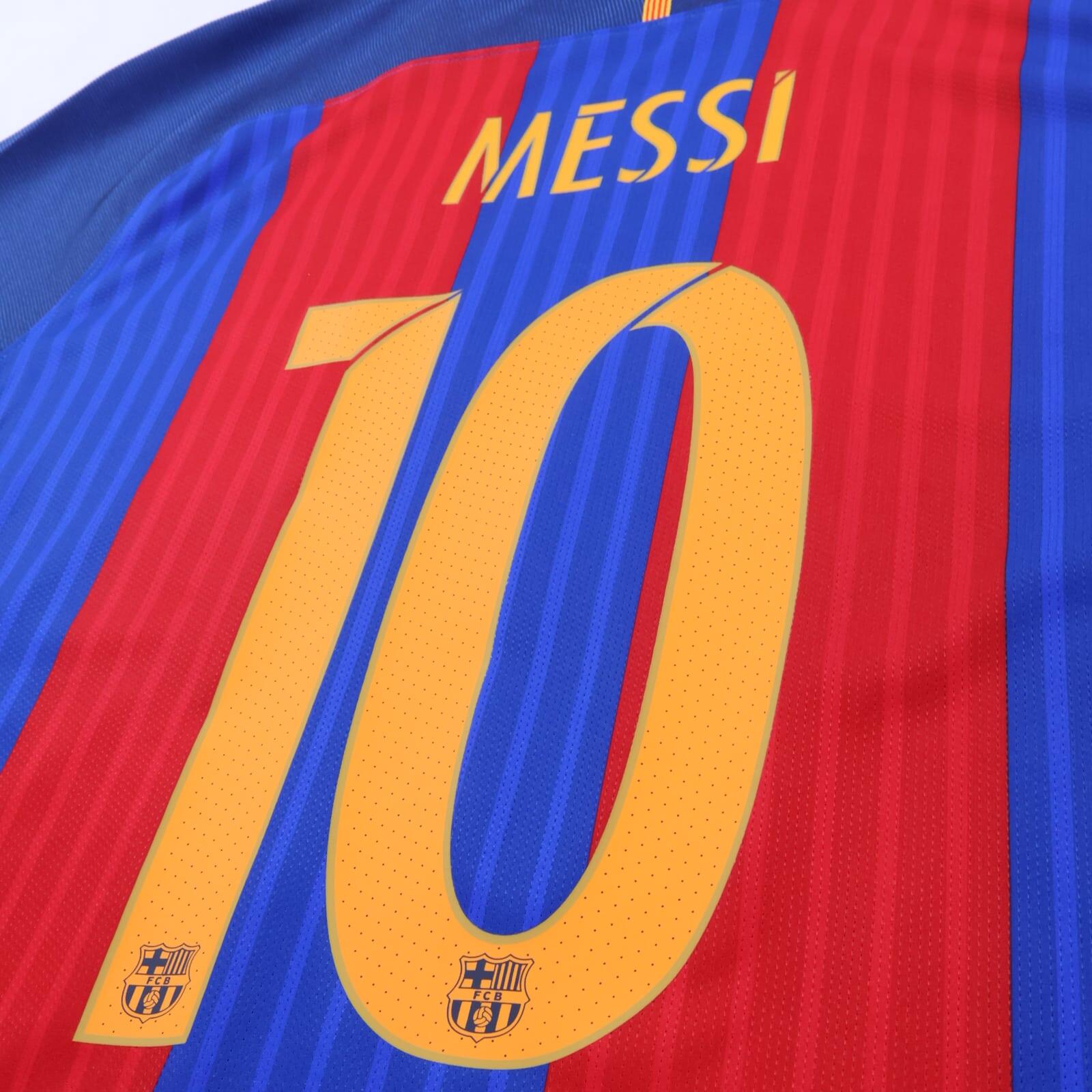 *NWT* Barcelona Messi #10 2016/17 Home Shirt - Player Issue - M